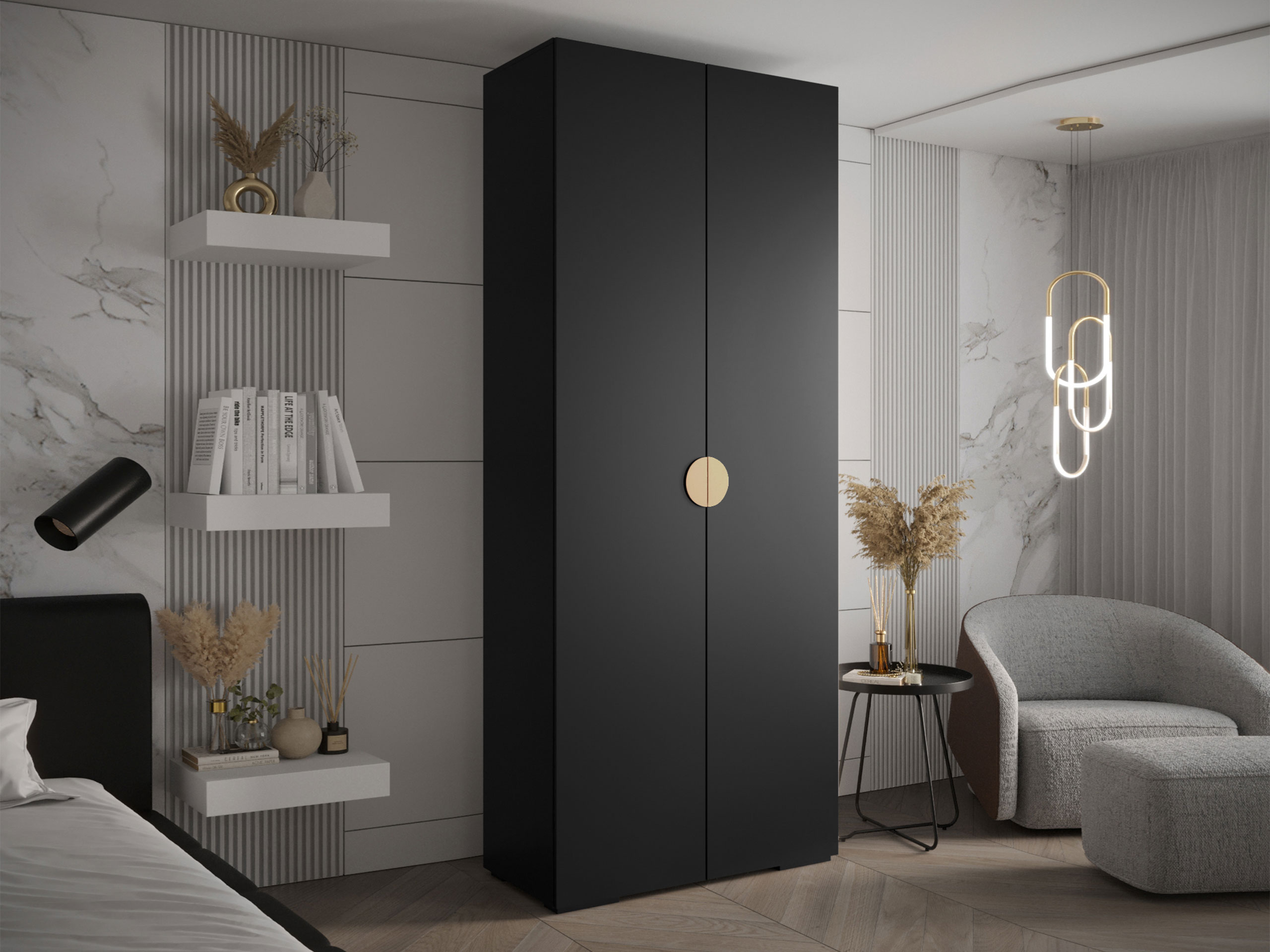 Armadio Hartford 566 (Nero)