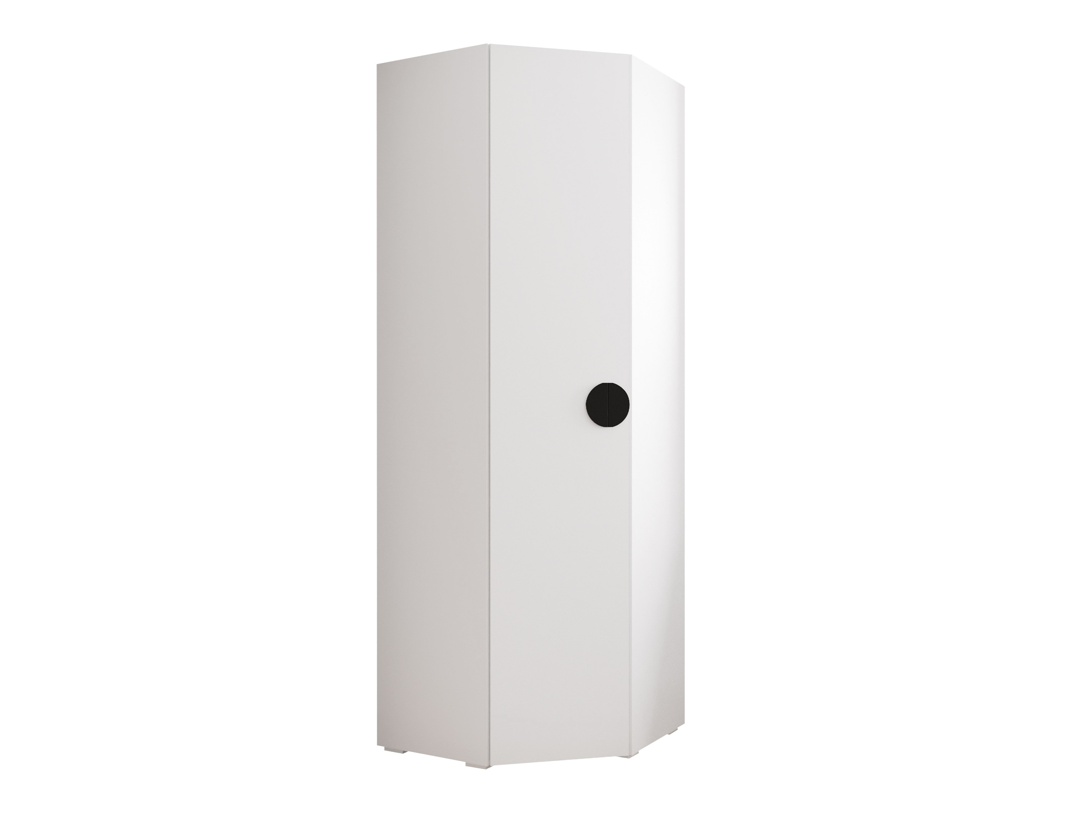Armadio ad angolo Hartford 568 (Bianco)