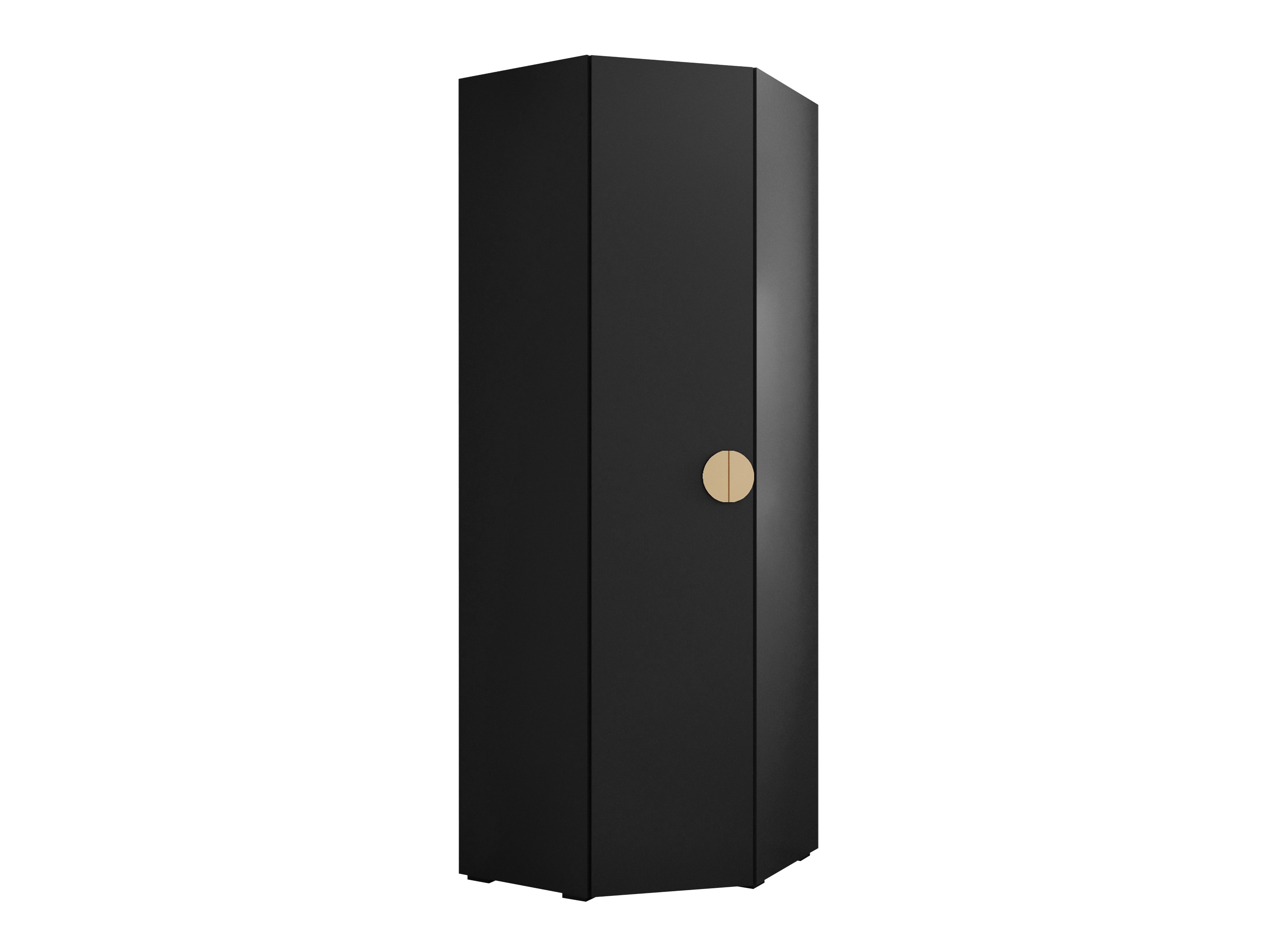 Armadio ad angolo Hartford 568 (Nero)