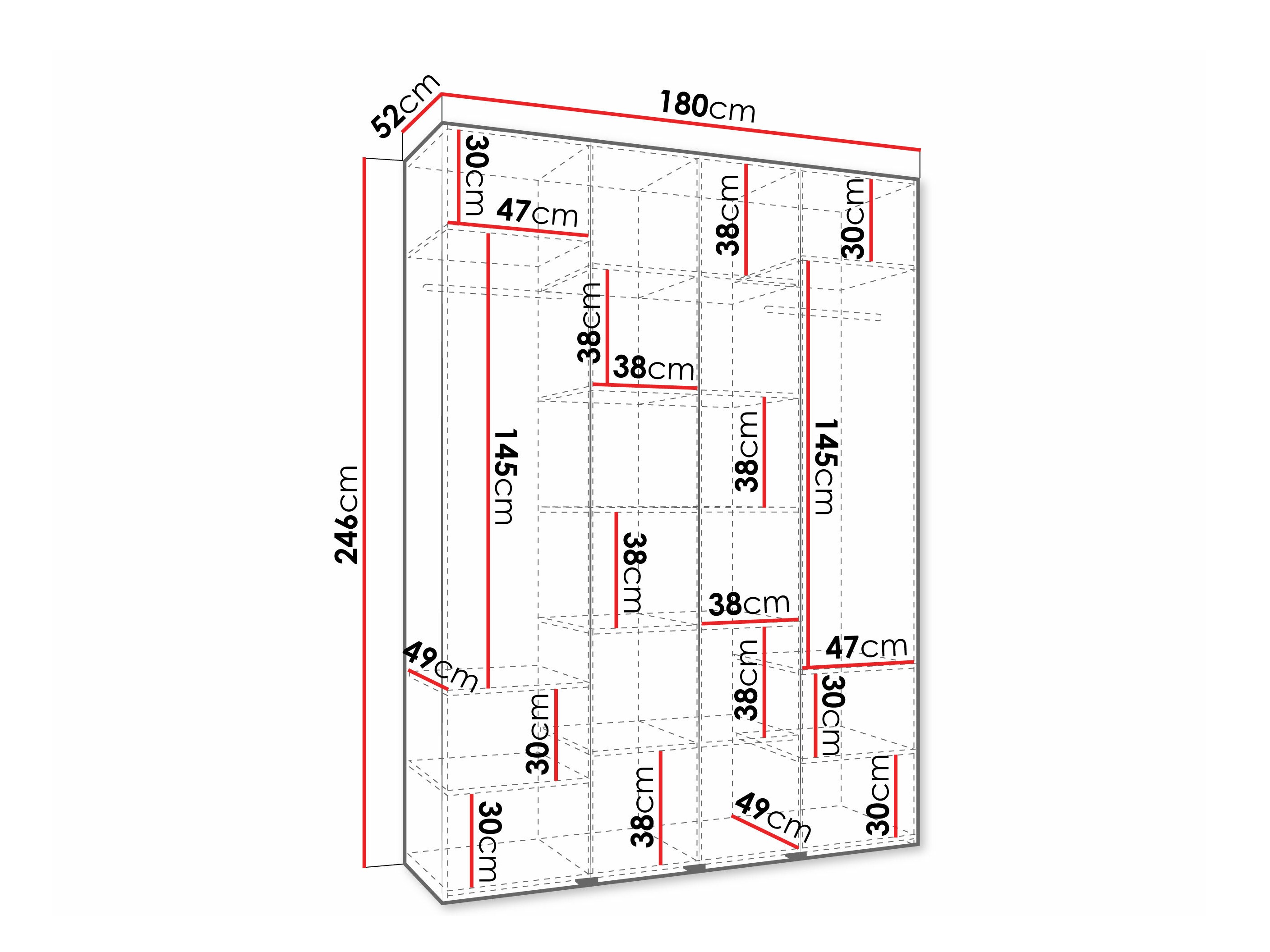 Armadio Hartford 570 (Bianco)