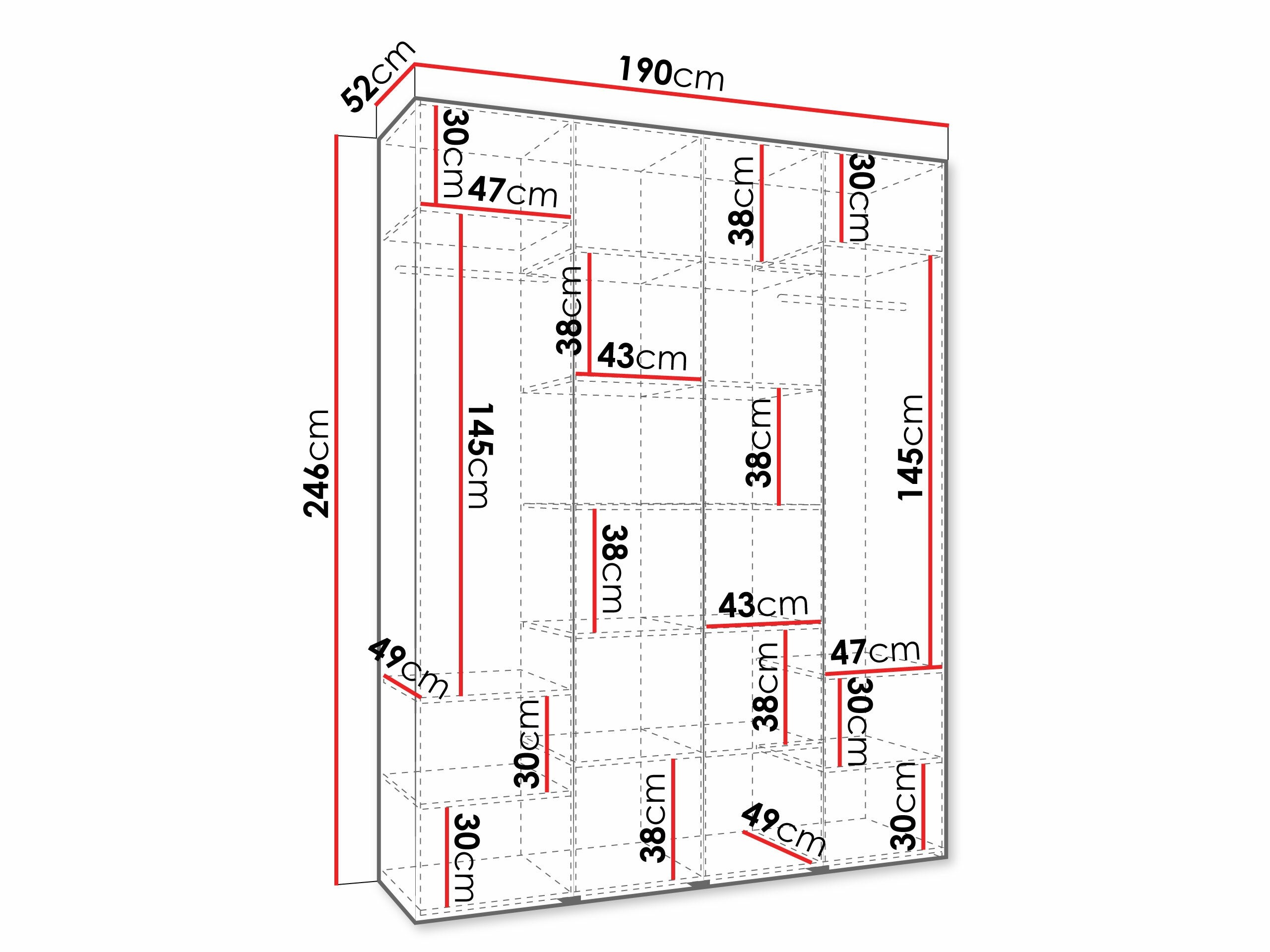 Armadio Hartford 570 (Bianco)