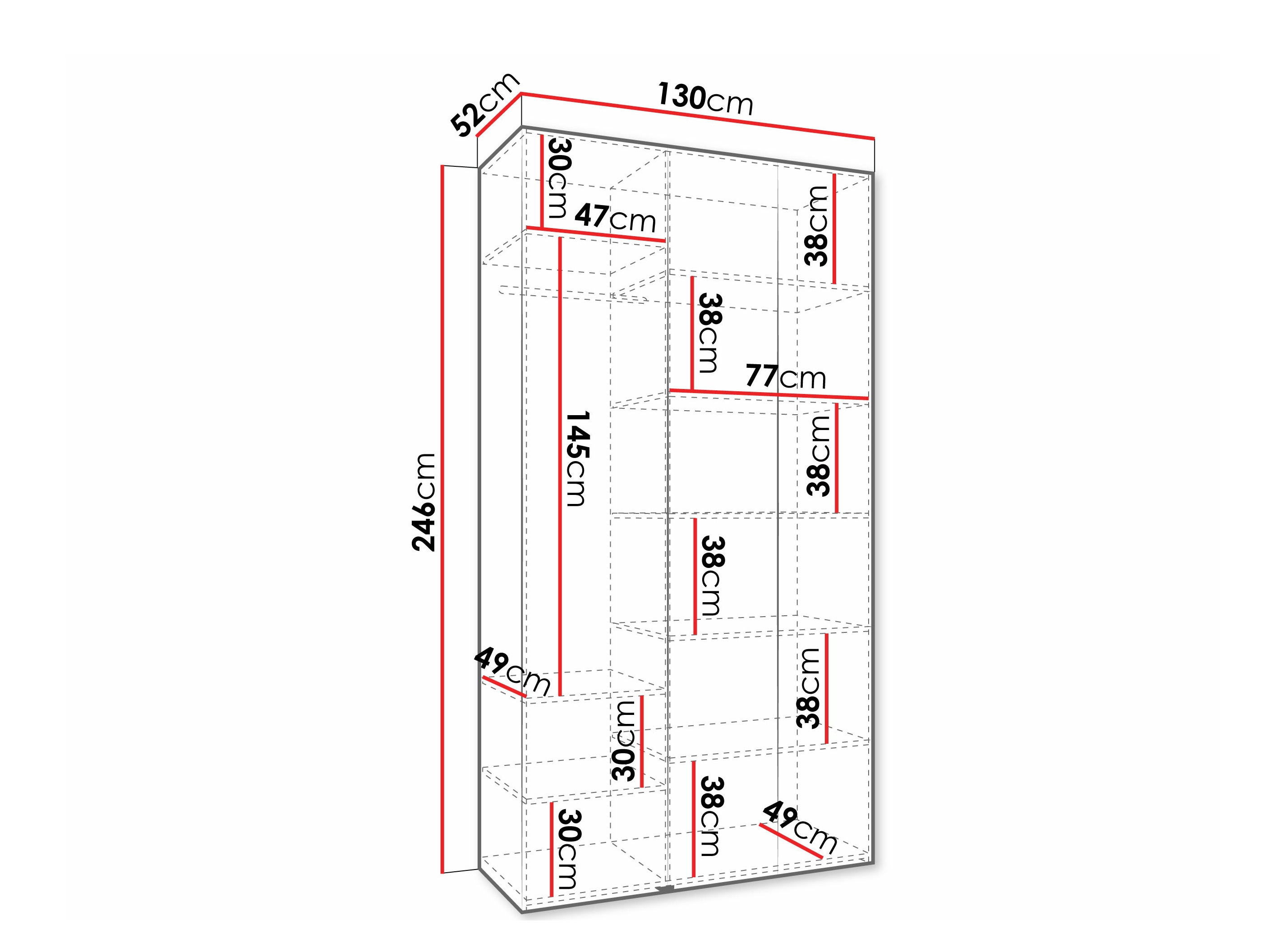 Armadio Hartford 571 (Bianco)