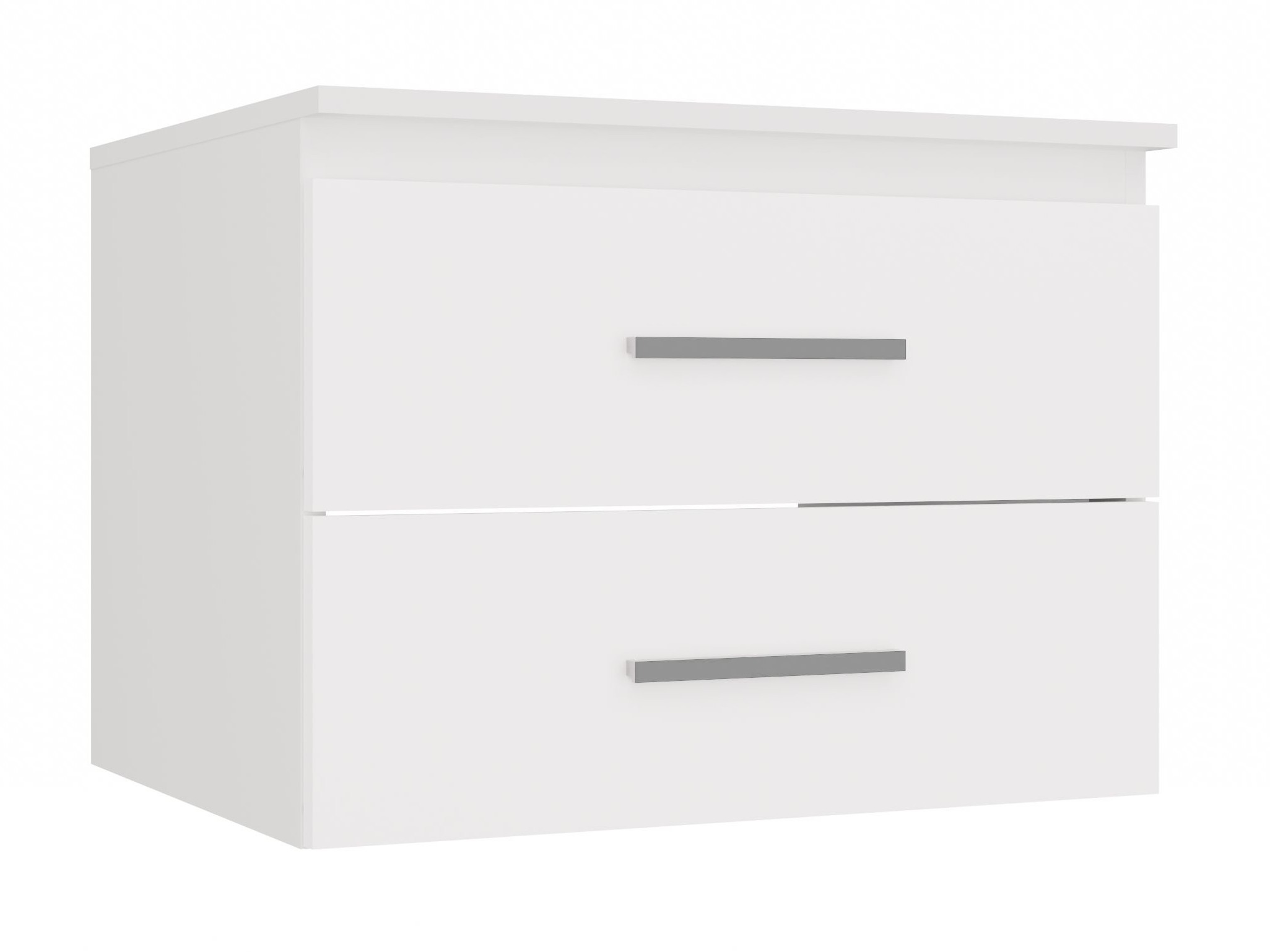 Comodino da bagno per lavandino Nolmaru 112 (Bianco)