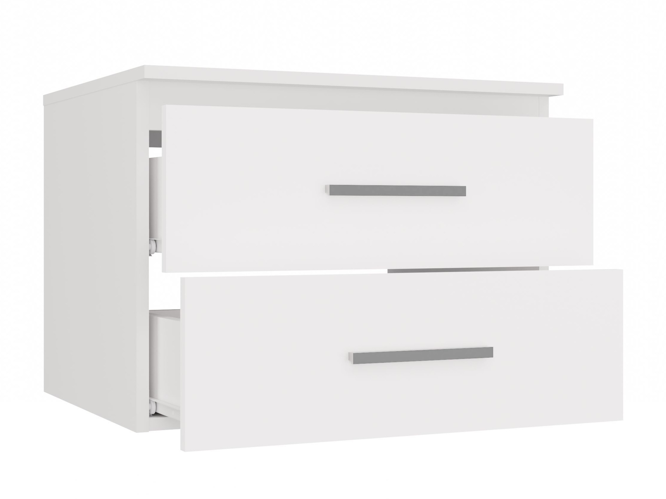 Comodino da bagno per lavandino Nolmaru 112 (Bianco)