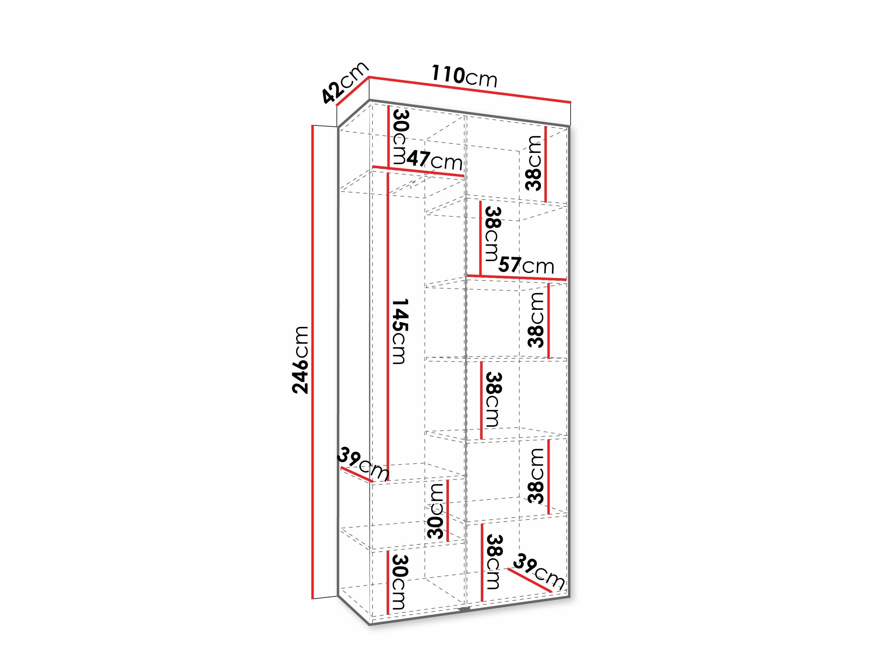 Armadio Hartford 572 (Bianco)