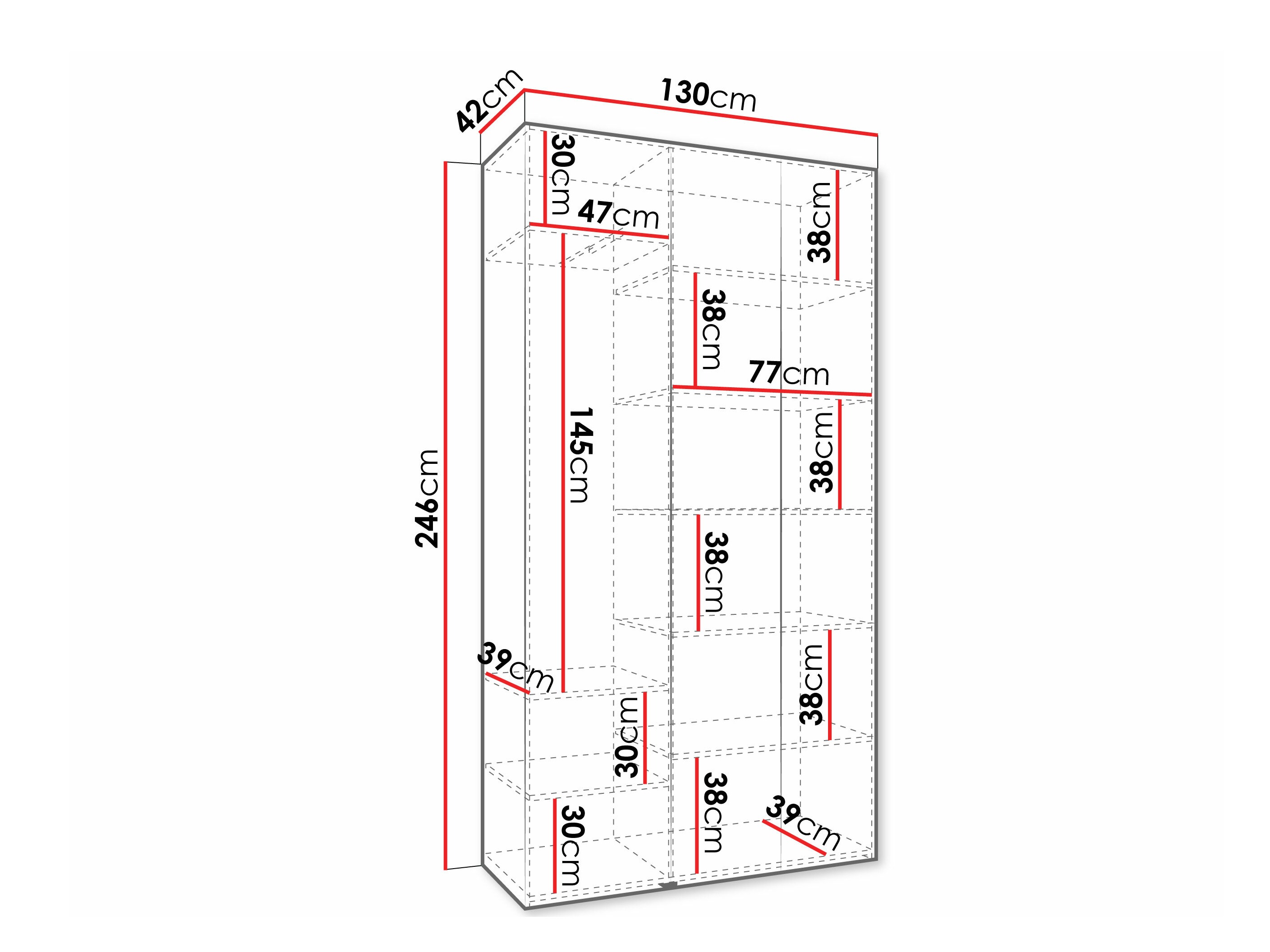 Armadio Hartford 573 (Bianco)