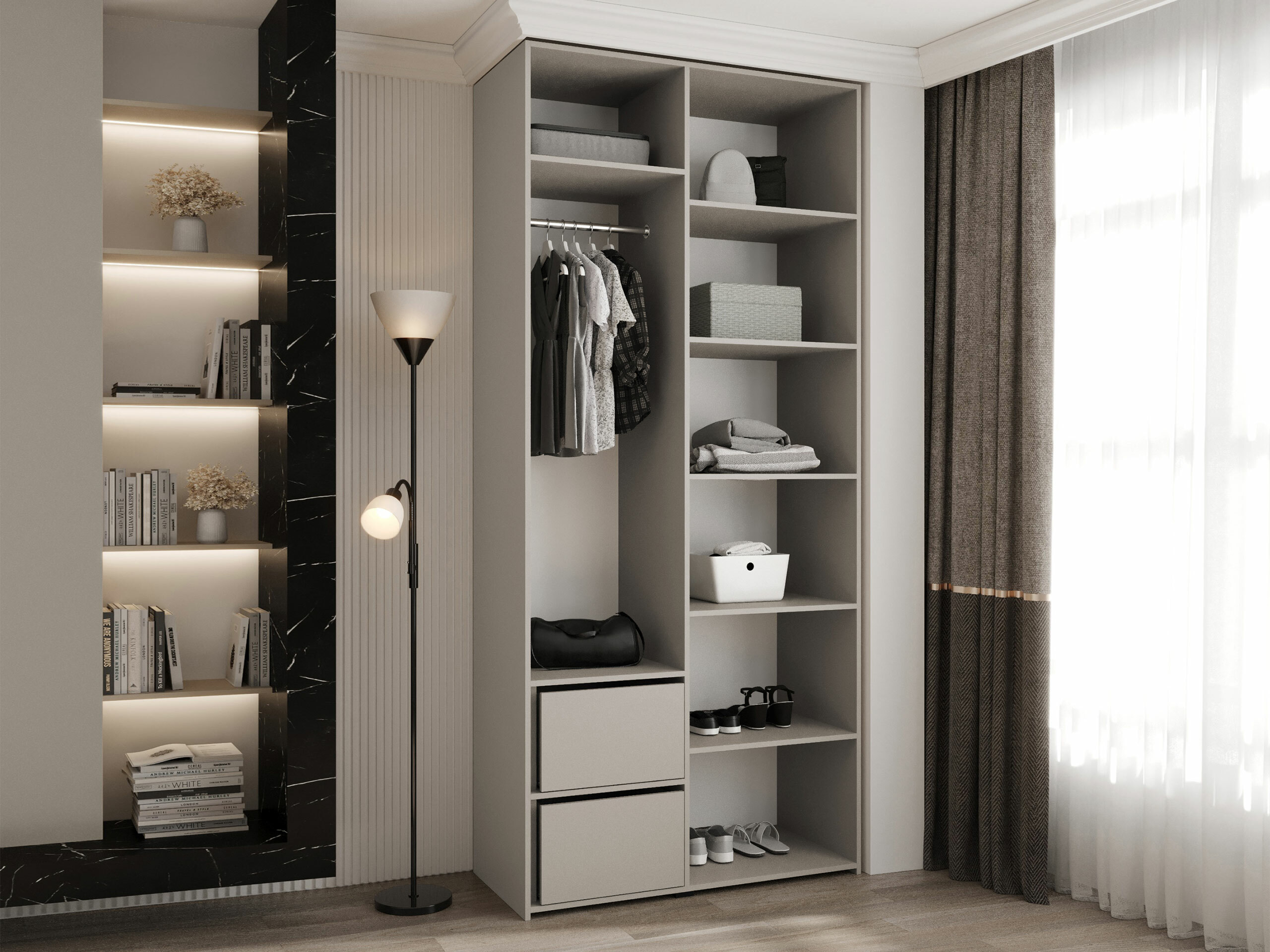 Armadio Hartford 540 (Cachemire)