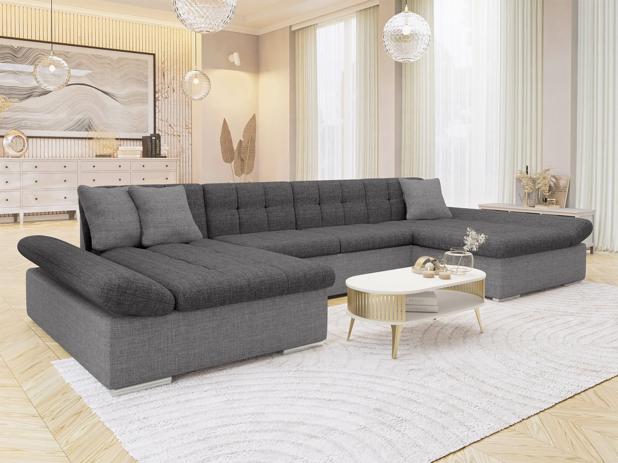 Divano angolare Comfivo Ficus I (Lux 05 + Lux 06)