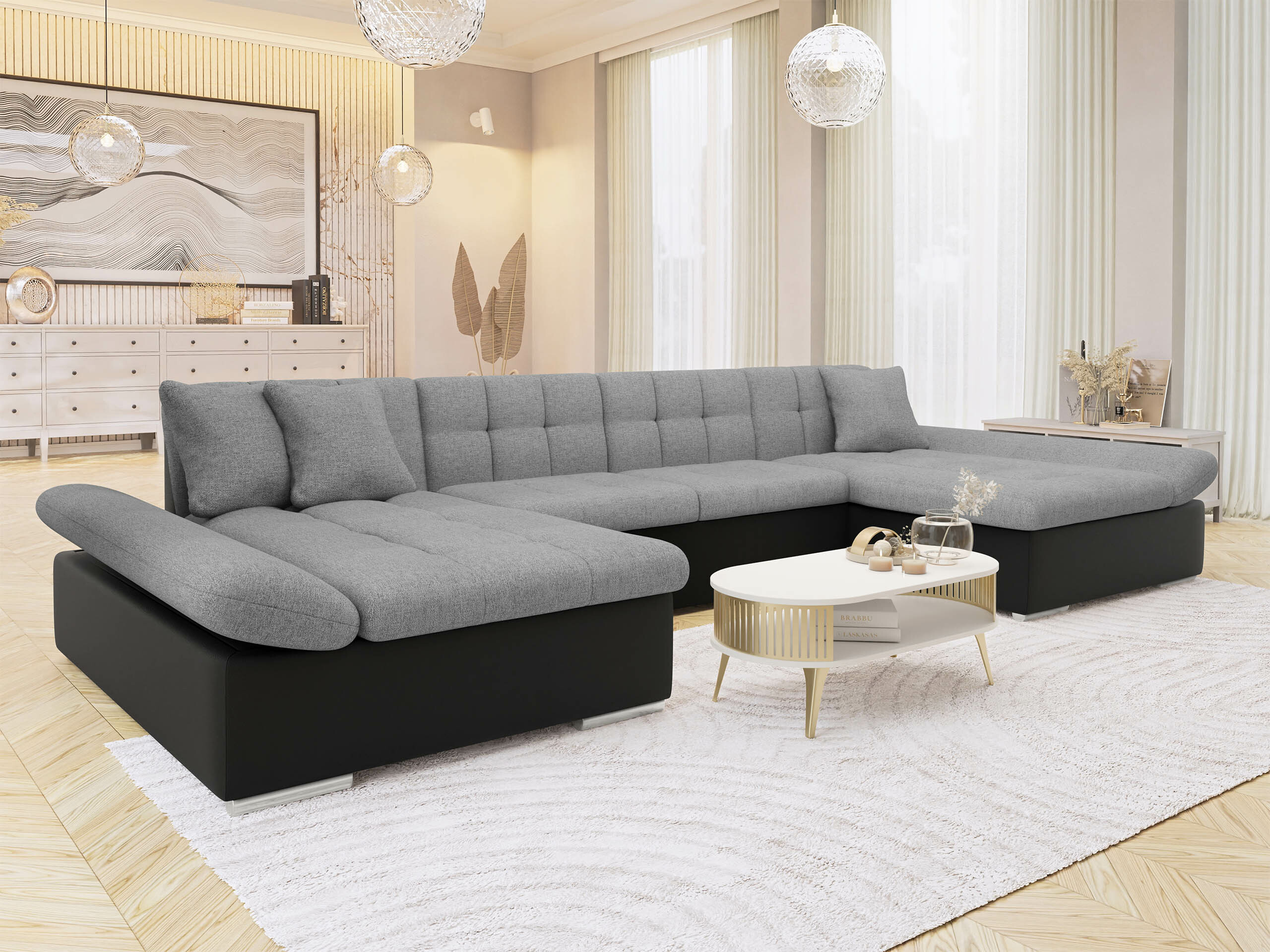 Divano angolare Comfivo Ficus (Soft 011 + Soul 17)