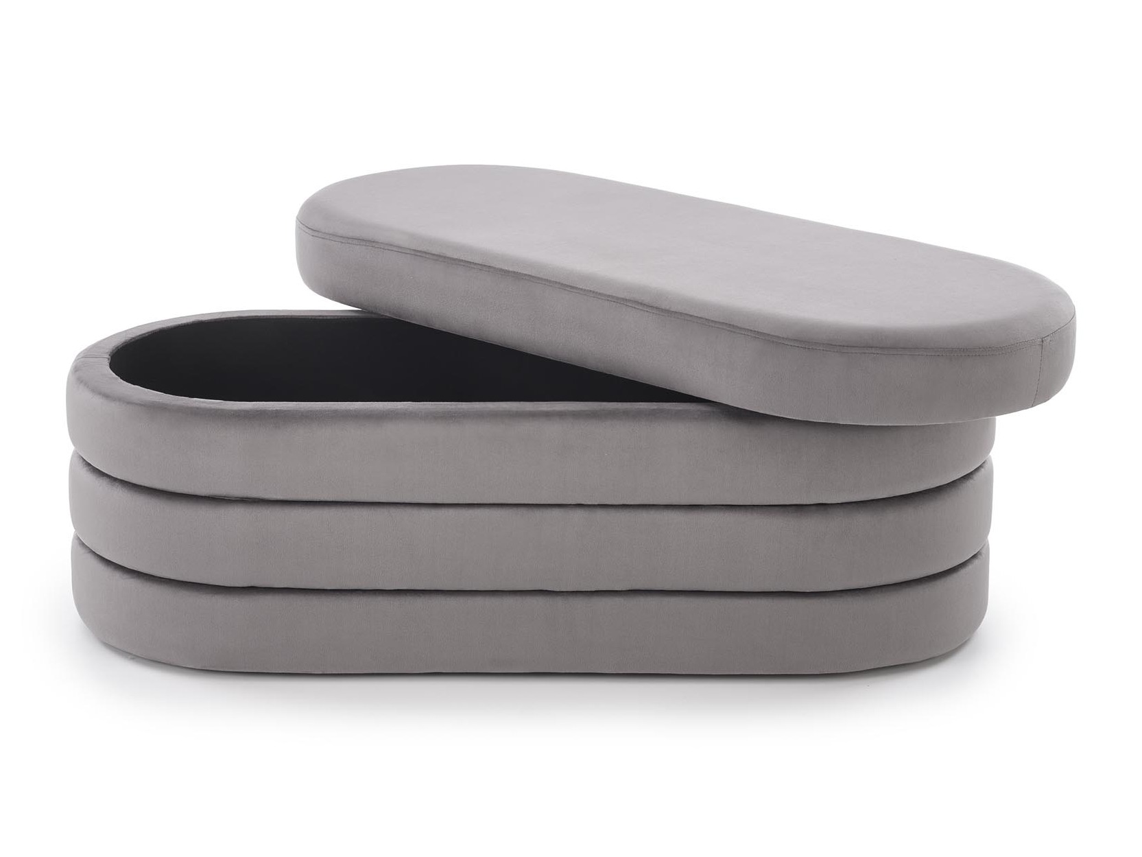 Panca imbottita Houston 2054 (Grigio)