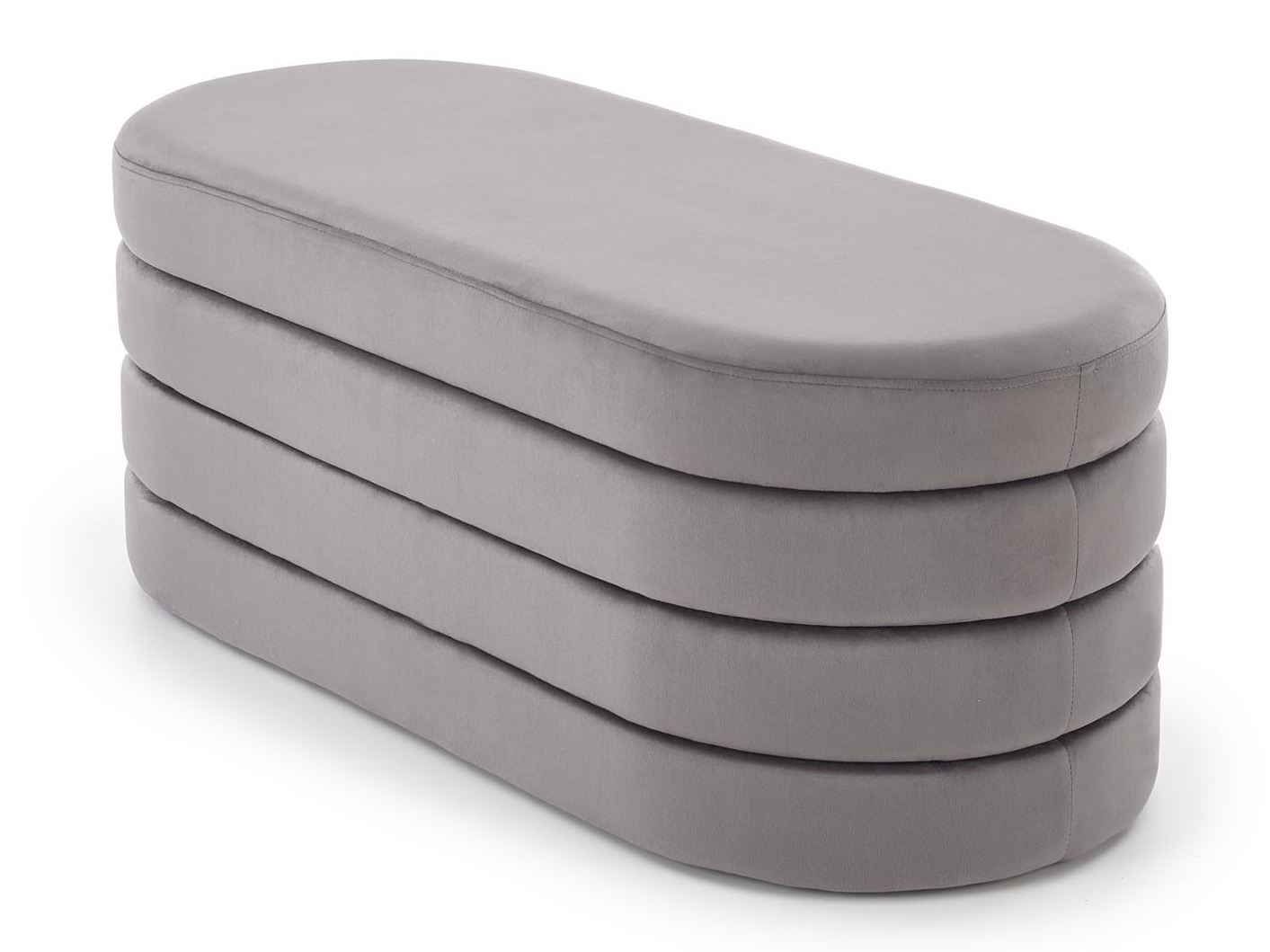 Panca imbottita Houston 2054 (Grigio)