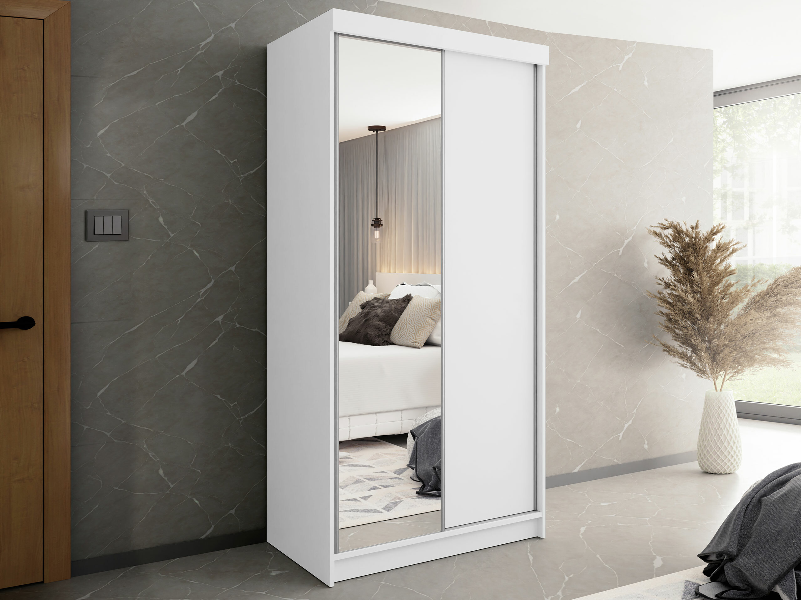 Armadio Dover 103 (Bianco)