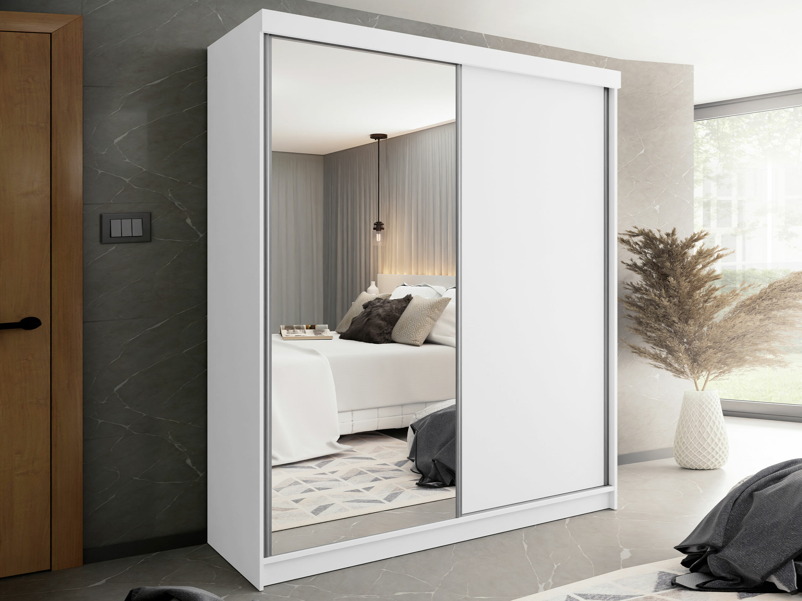 Armadio Dover 107 (Bianco)
