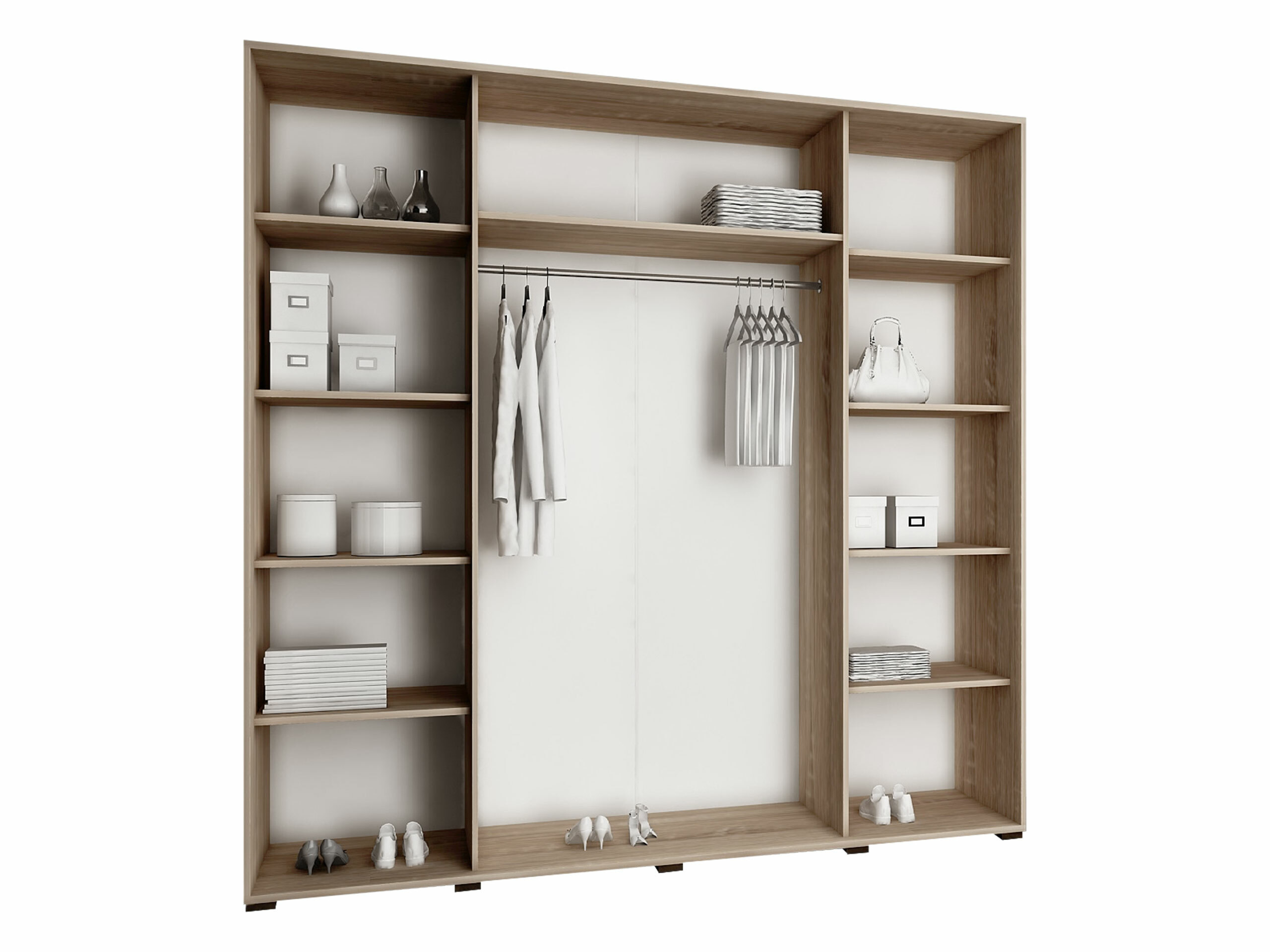 Armadio Dover 107 (Cenere scuro)