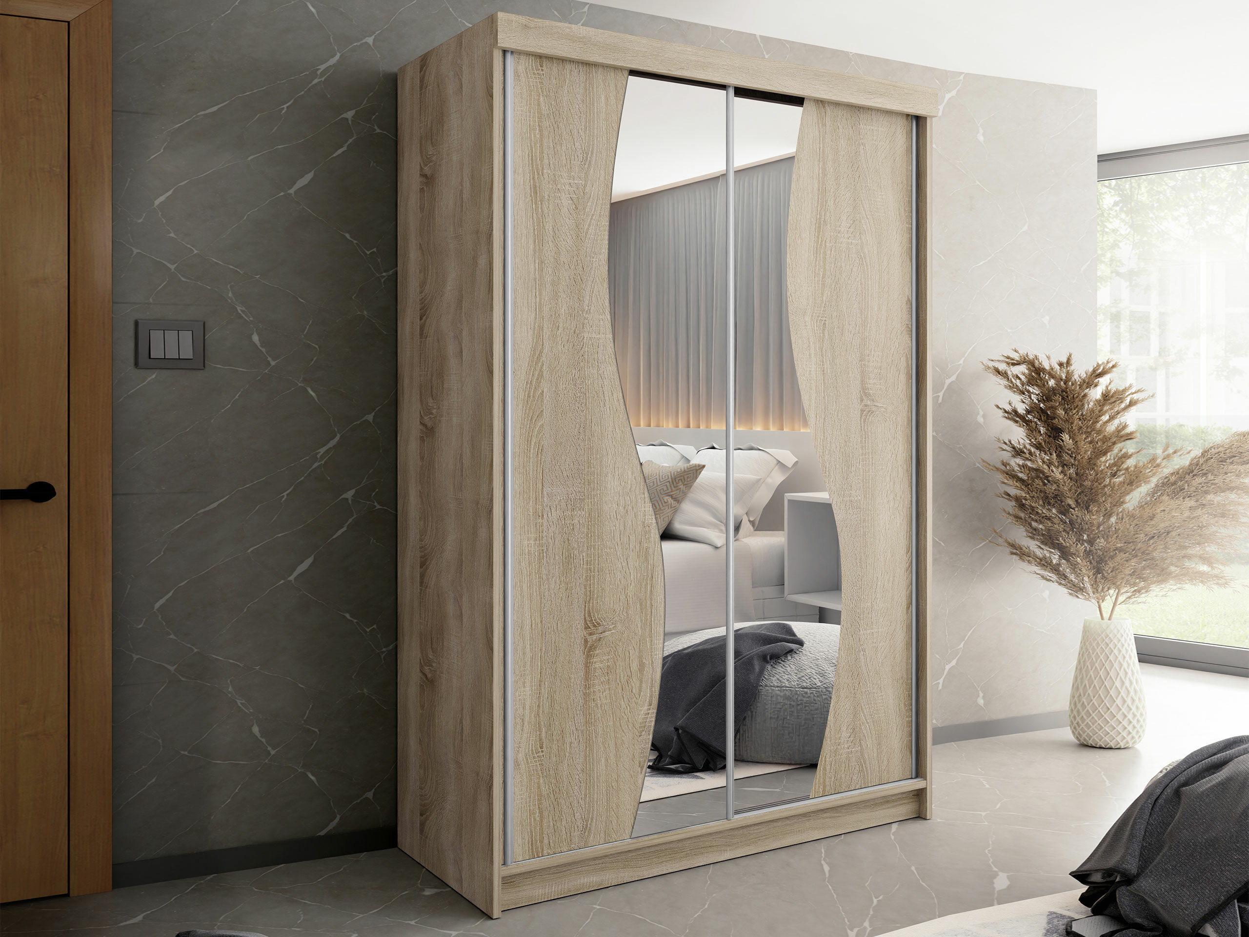 Armadio Dover 110 (Sonoma quercia)