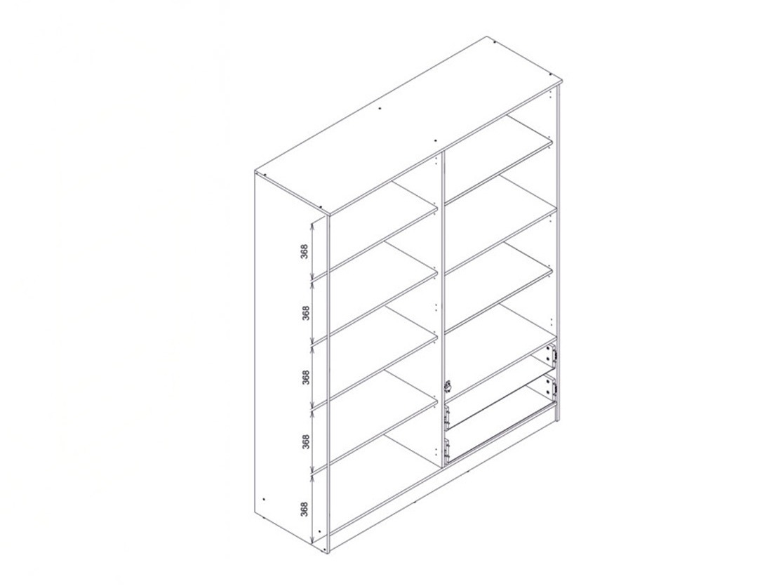 Armadio Orlando 223 (Rovere chiaro)