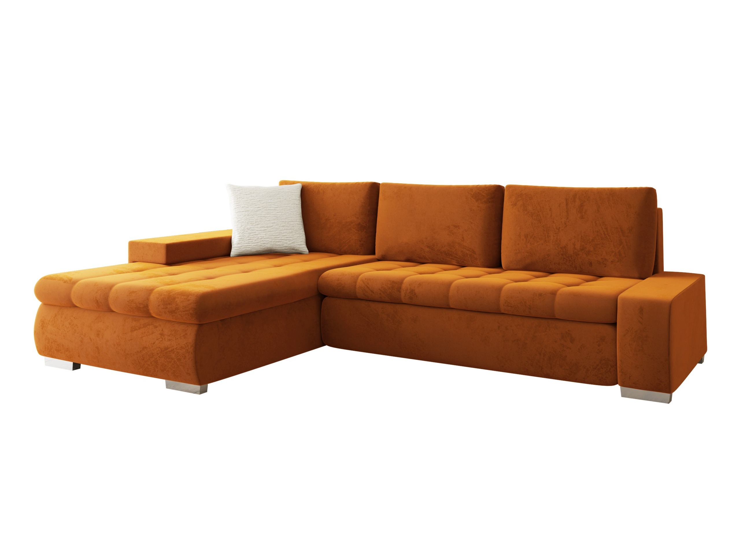 Divano angolare Comfivo Nitor II (Piano 21 + Mokka 03)