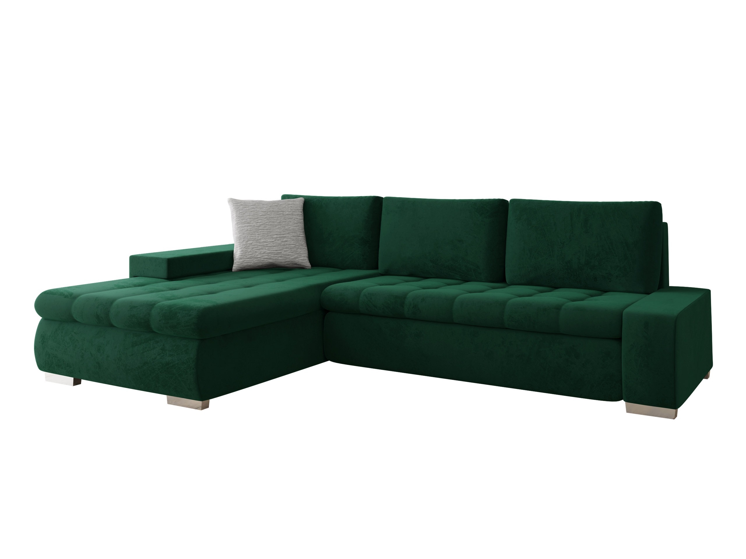 Divano angolare Comfivo Nitor II (Piano 26 + Mokka 82)
