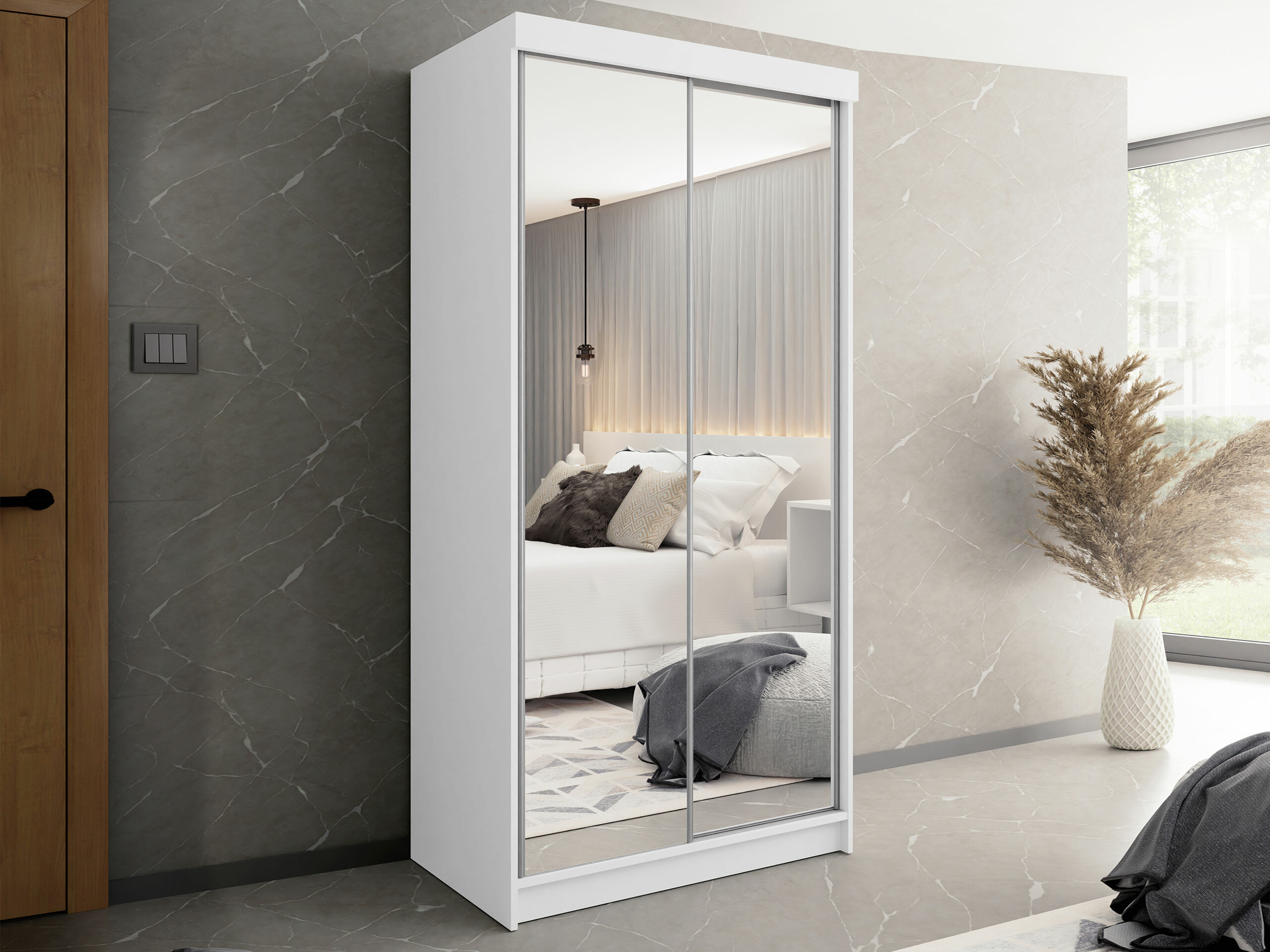 Armadio Dover 102 (Bianco)