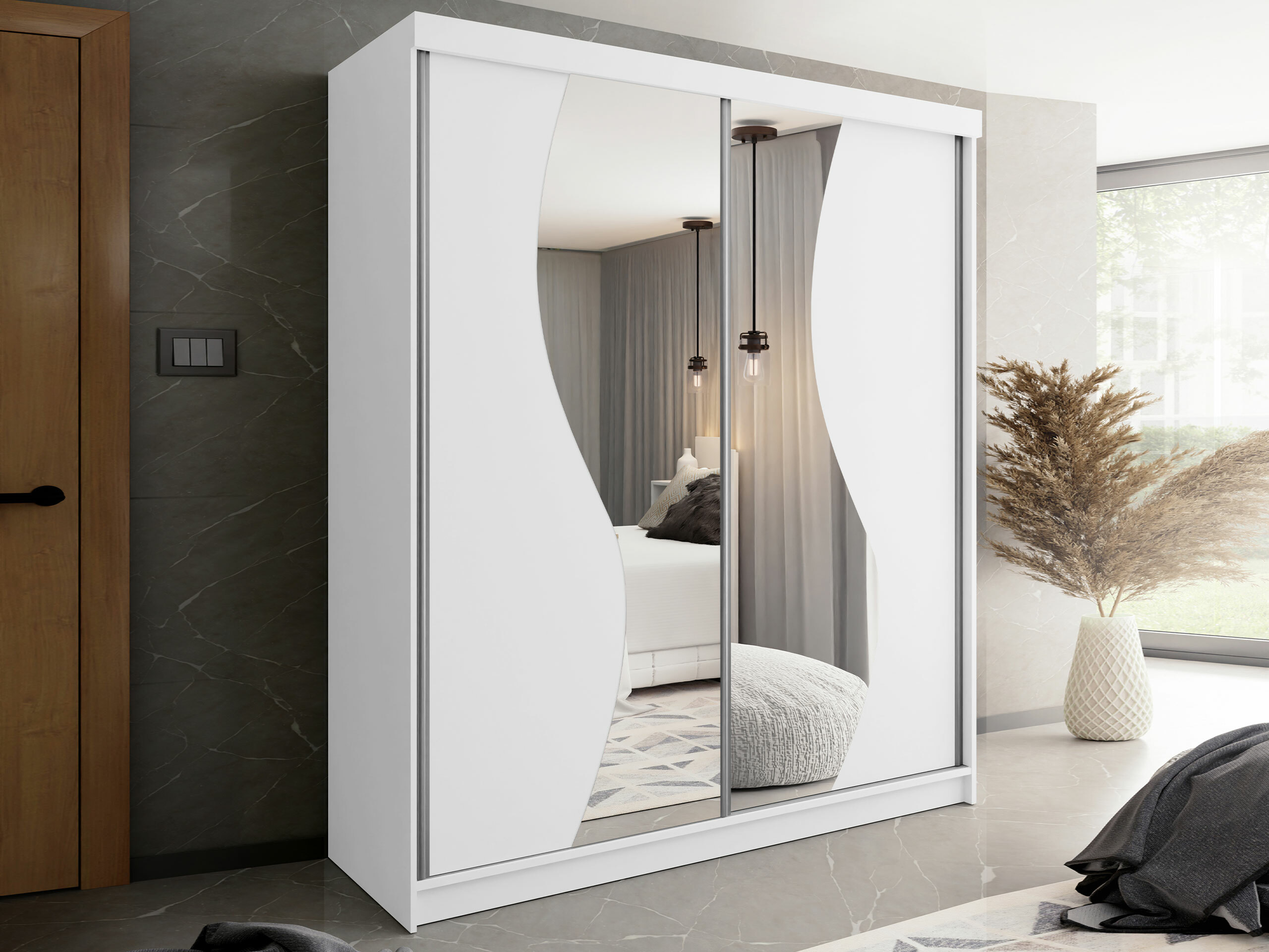 Armadio Dover 105 (Bianco)