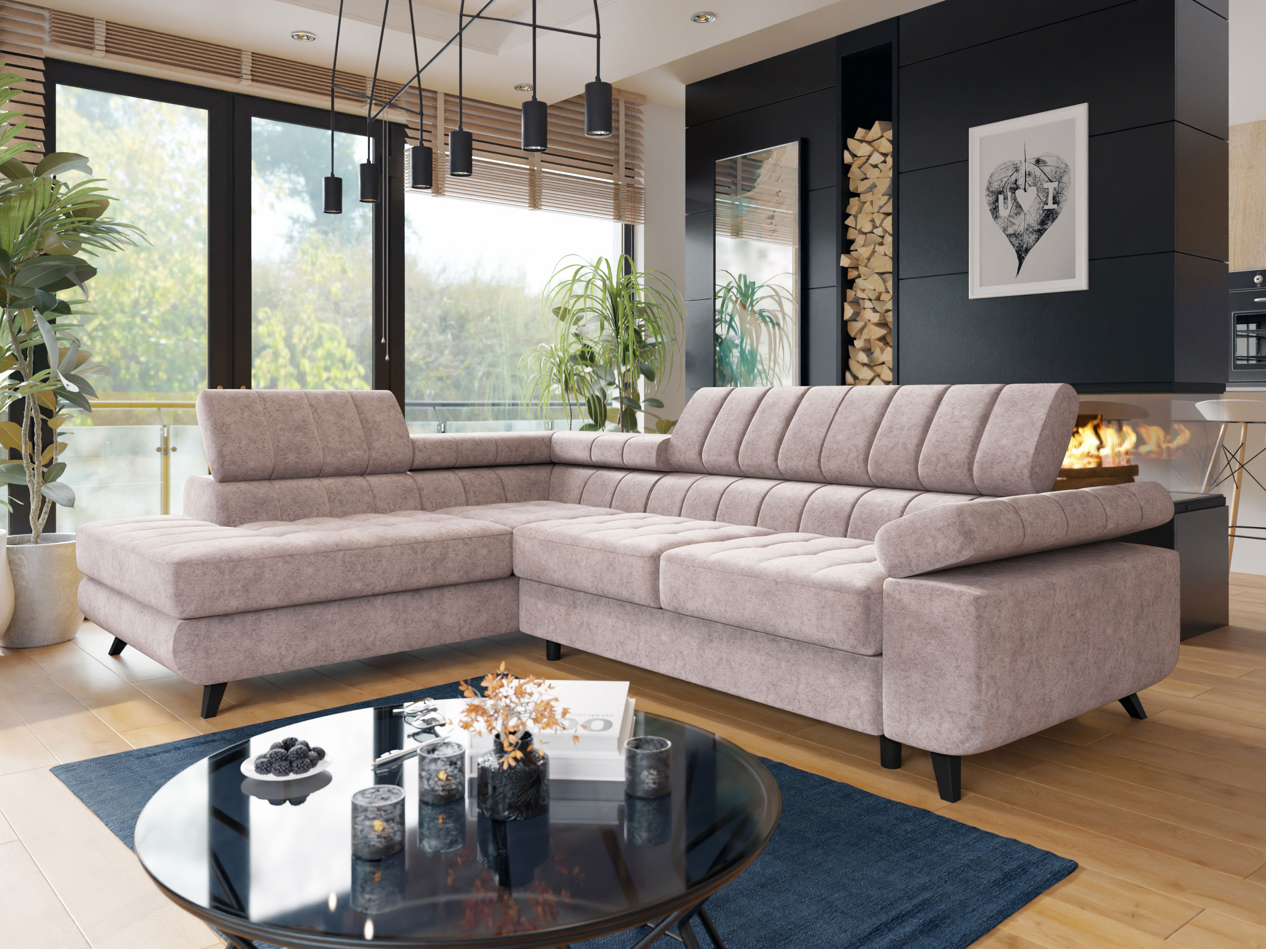 Divano angolare Comfivo Agnus (Zoya 03)