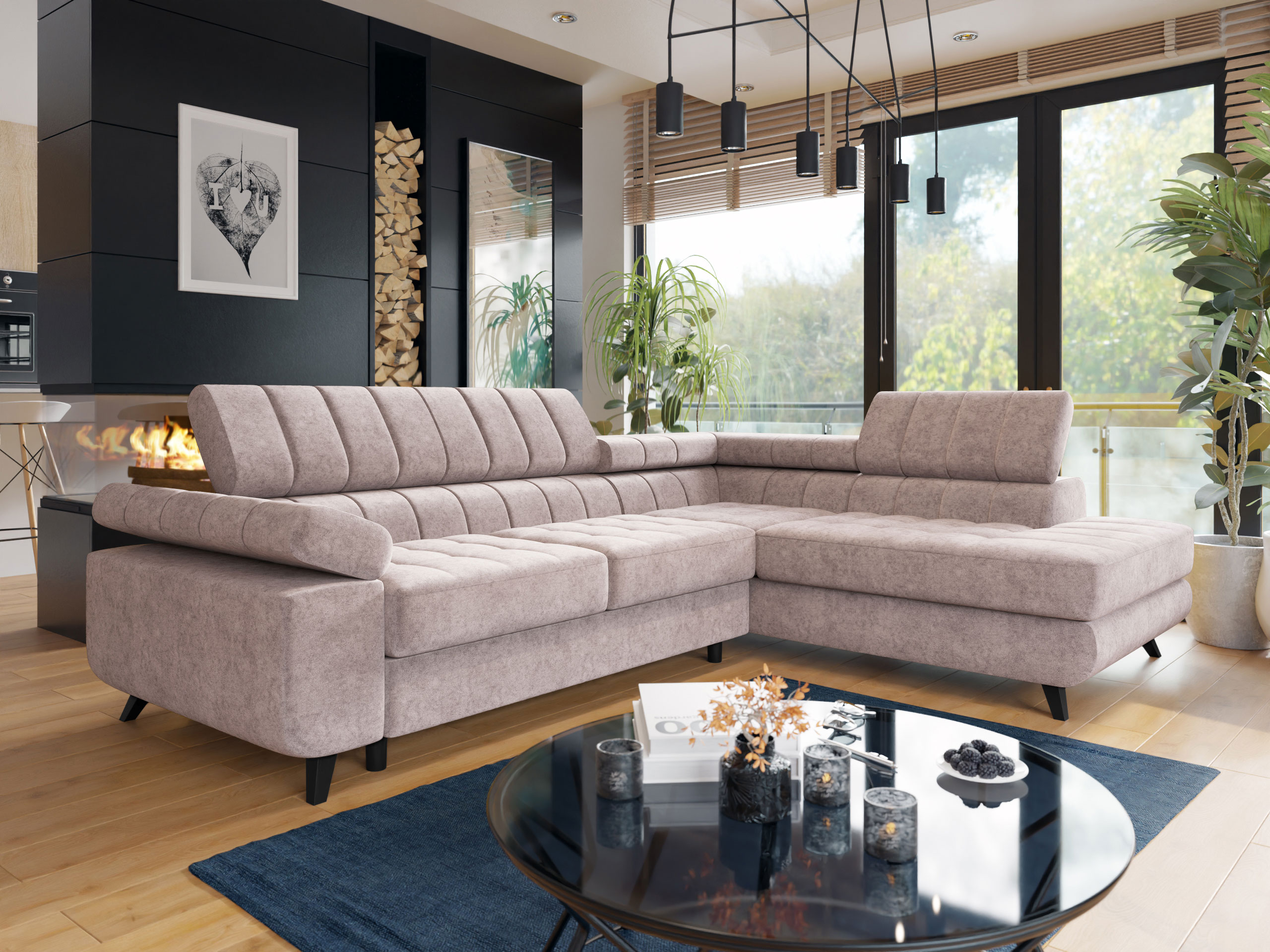 Divano angolare Comfivo Agnus (Zoya 03)