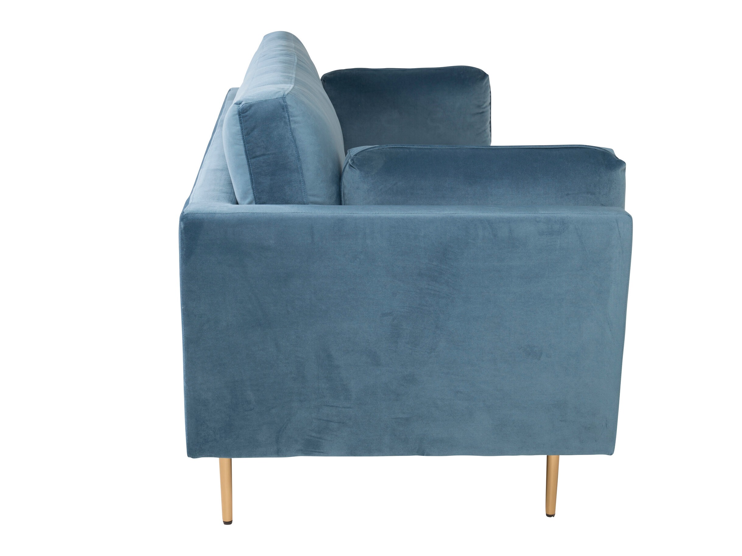Divano Dallas 101 (Blu scuro + D'oro)