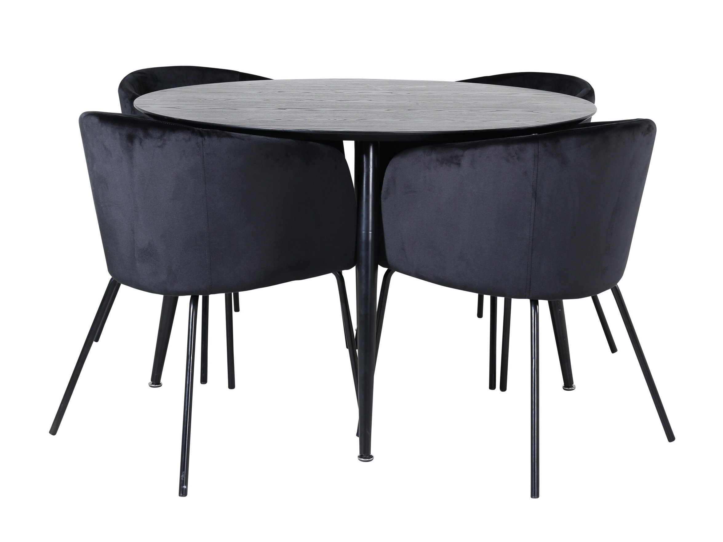 Set sala da pranzo Dallas 2539 (Nero)