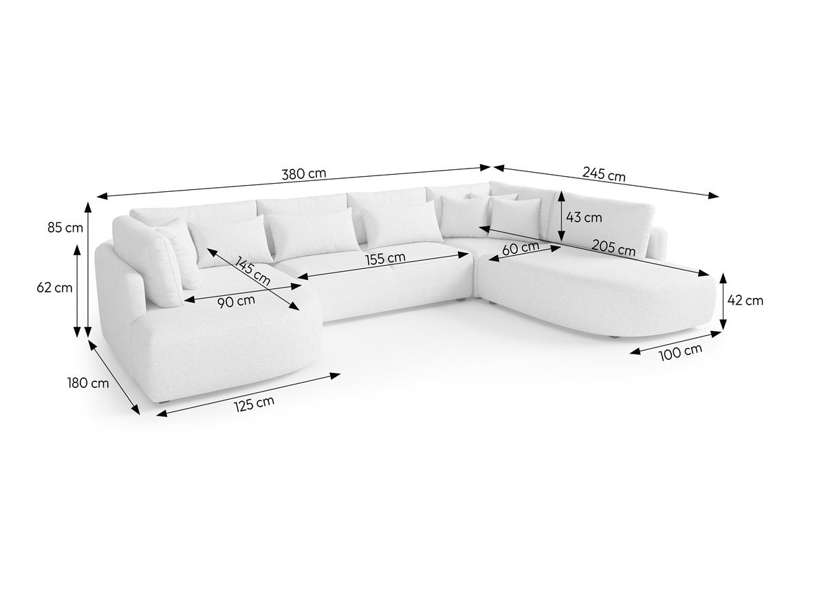 Divano angolare Margate 107 (Tresor 22)