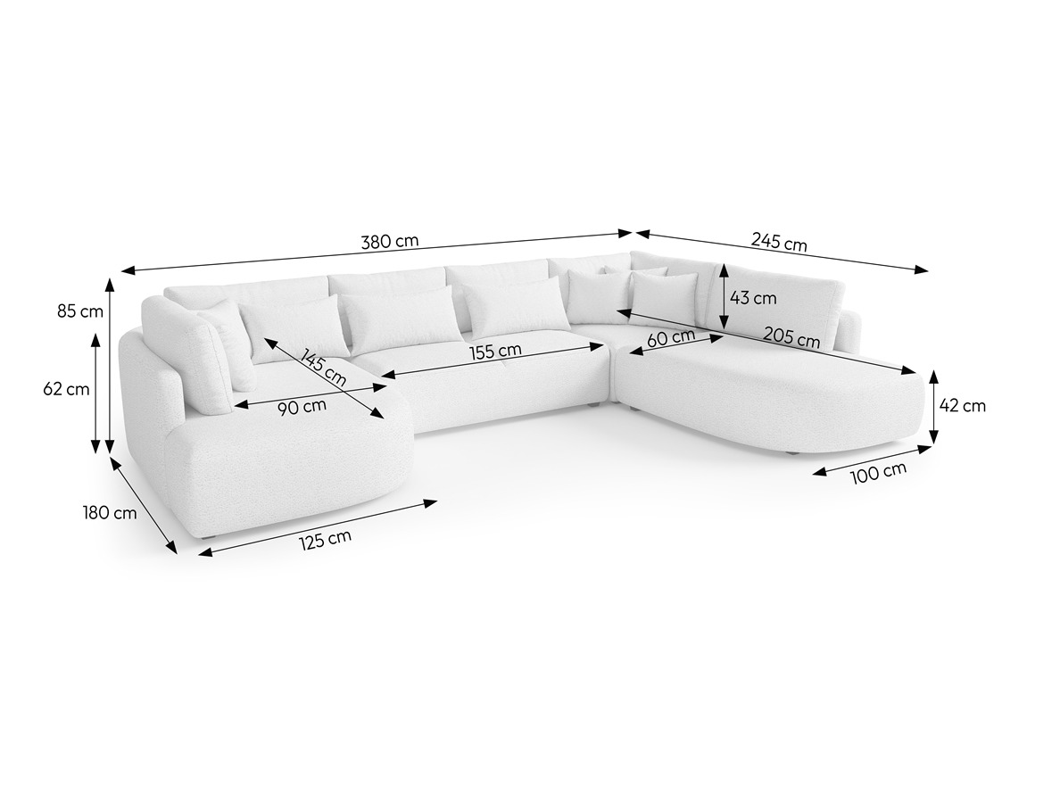 Divano angolare Margate 107 (Tresor 22)