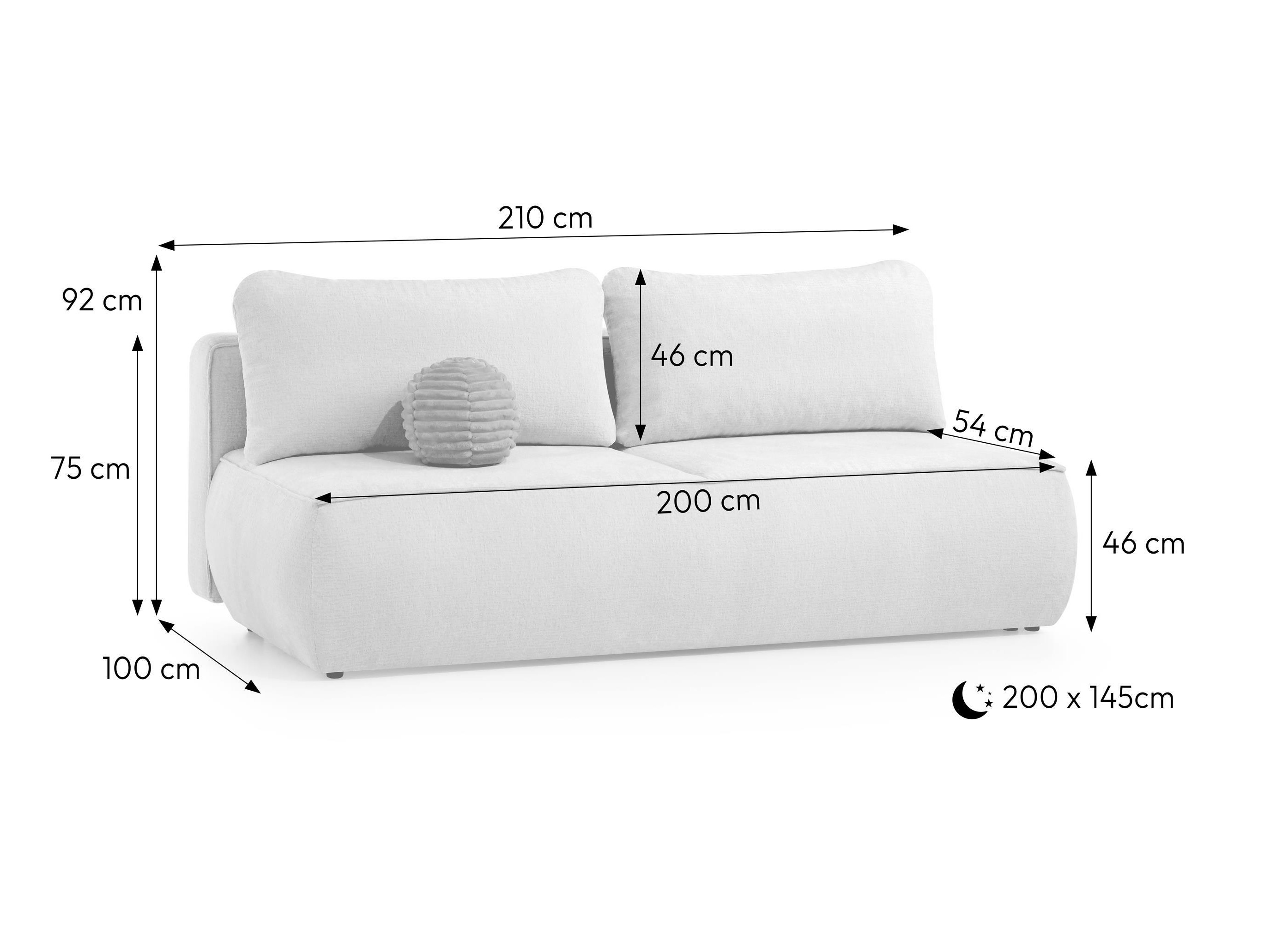 Divano letto Margate 105 (Tresor 19)