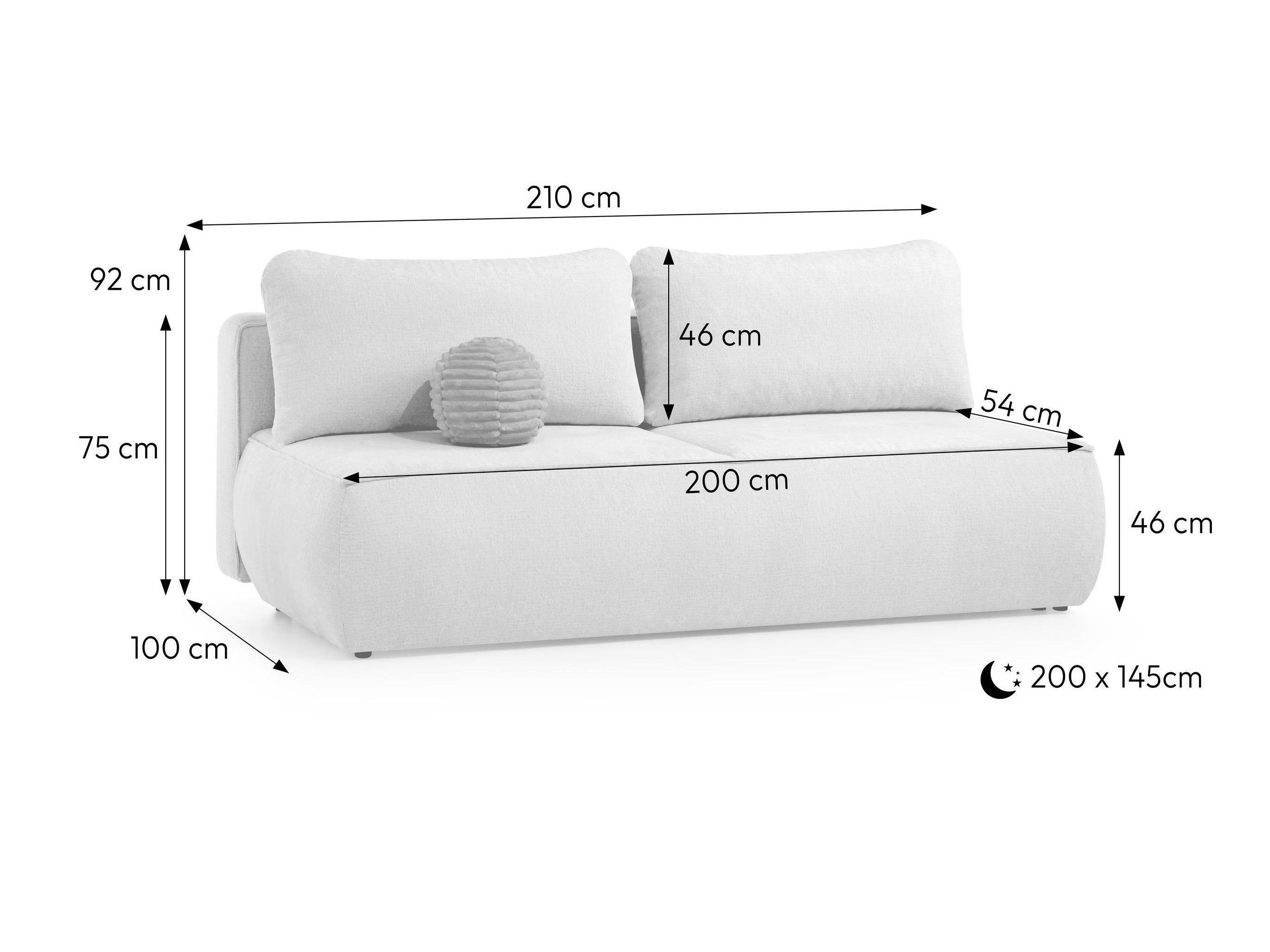 Divano letto Margate 105 (Tresor 77)