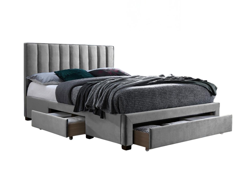 Letto Houston Fides (Grigio)