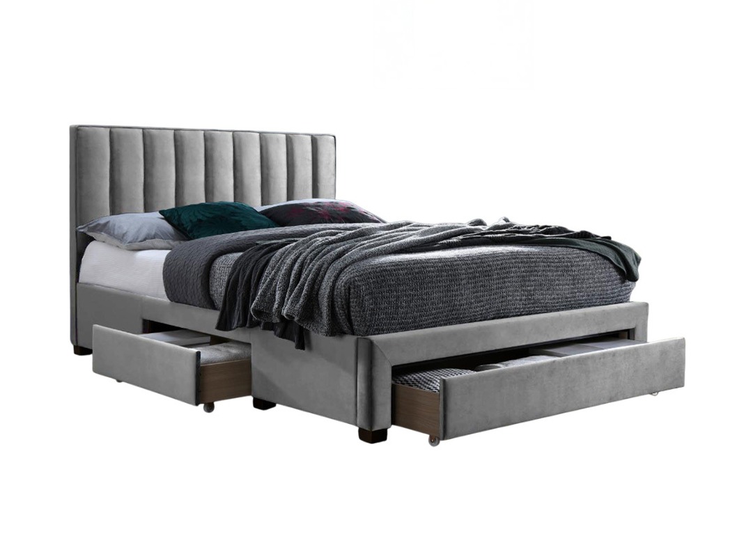 Letto Houston Fides (Grigio)