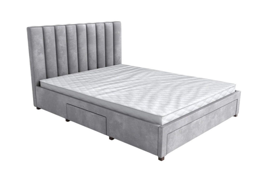 Letto Houston Fides (Grigio)