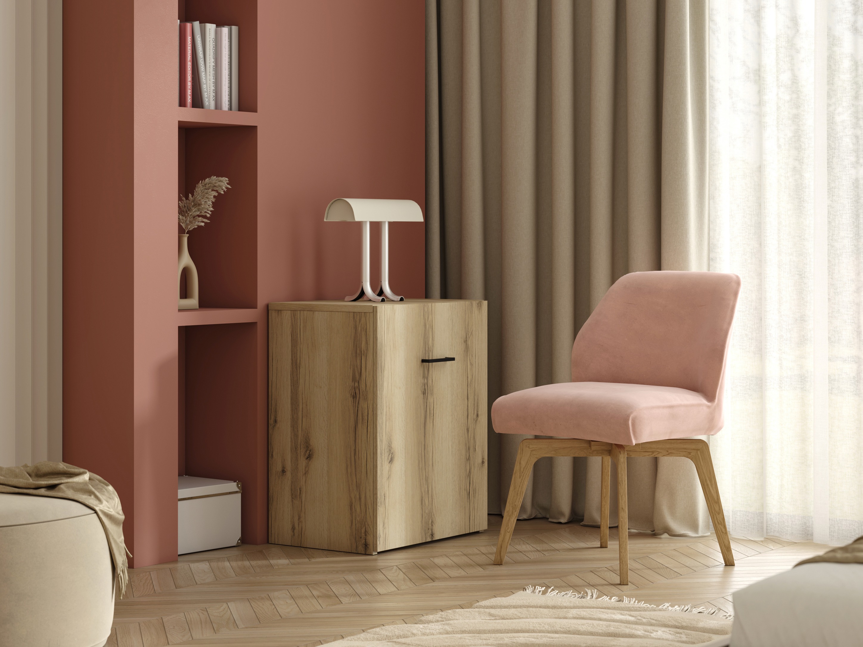 Scrivania da ufficio Austin 304 (Rovere chiaro)