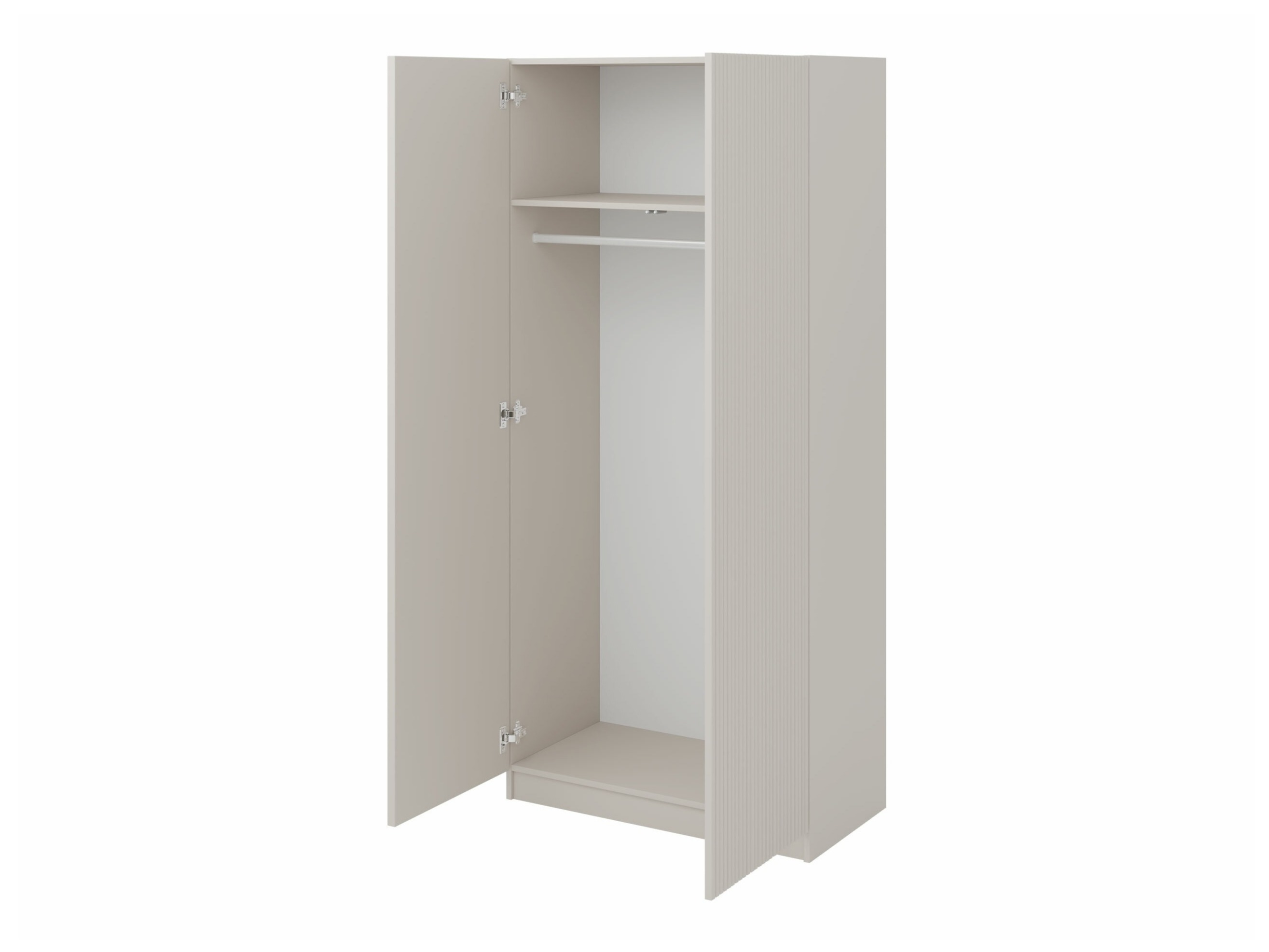 Armadio Lunole 113 (Rovere Artisan + Nero)