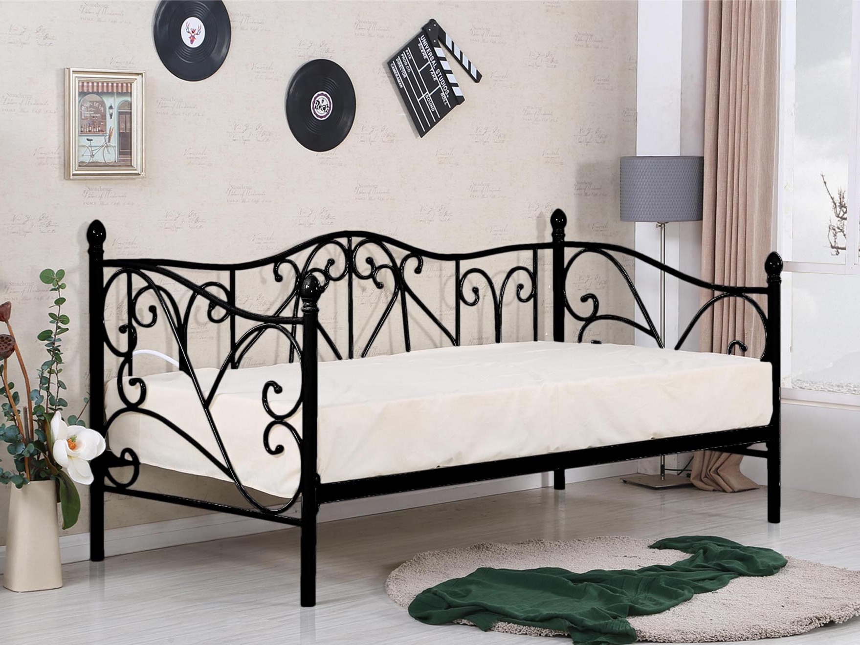 Letto Houston 576 (Nero)