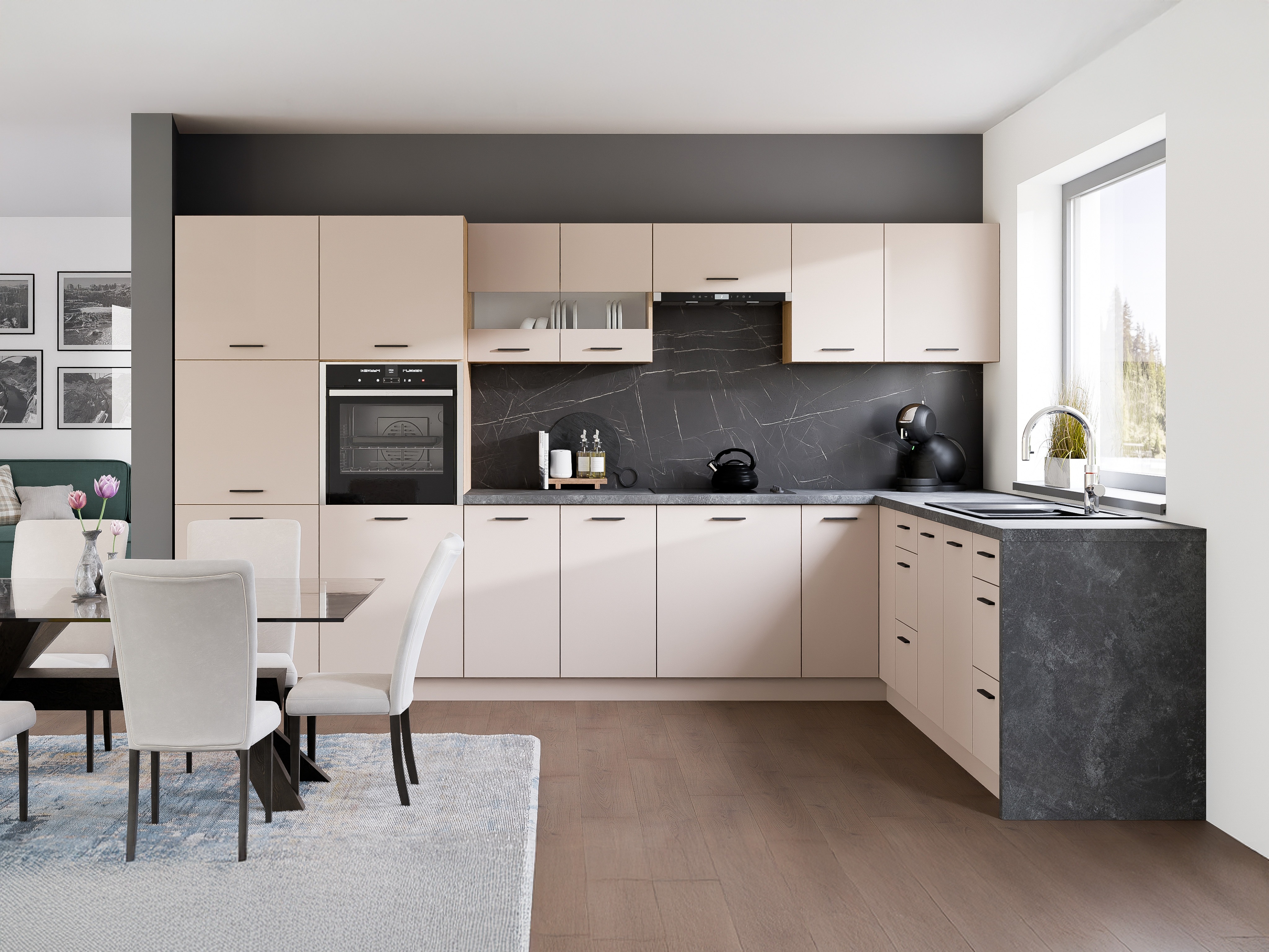 Set da cucina modulare Ati Cashmere 133