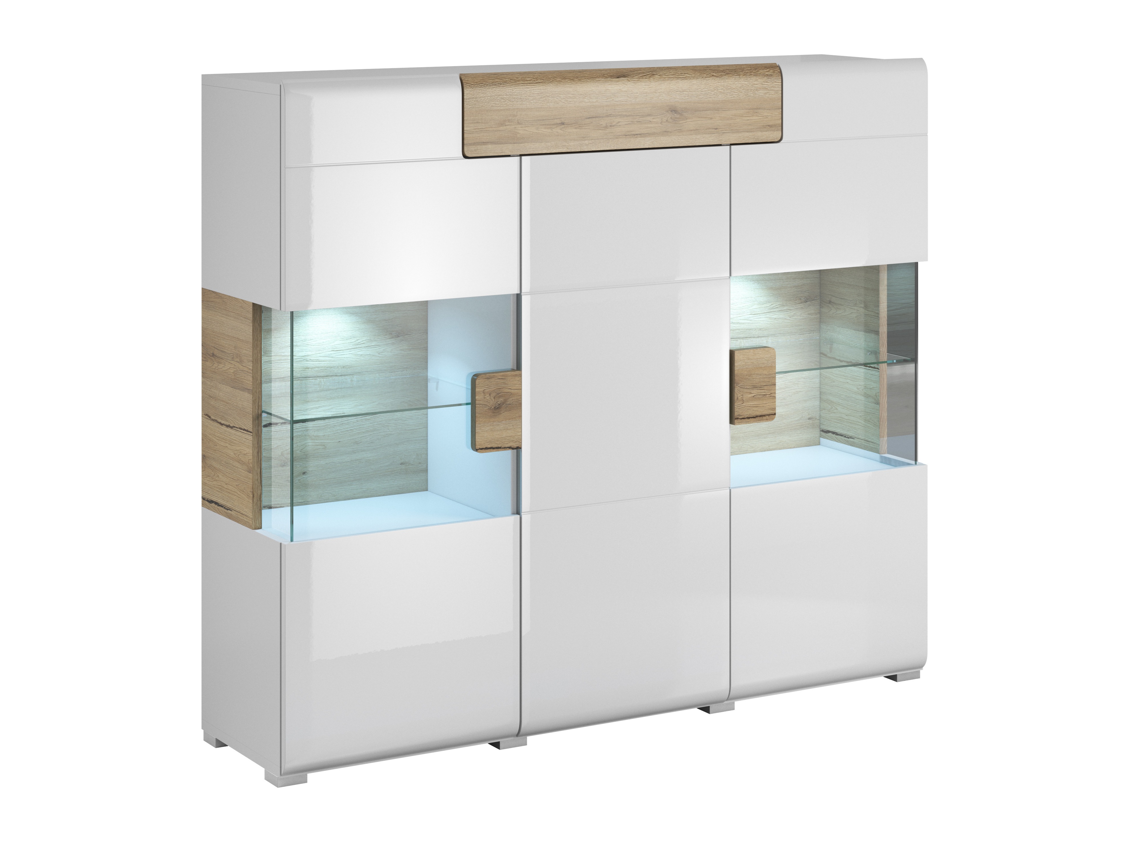 Madia Torsone 100 (Bianco + Bianco lucido + Quercia sanremo)