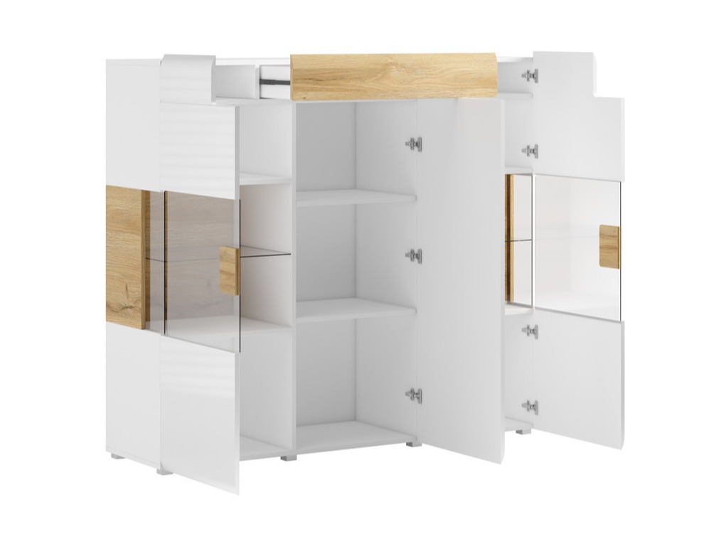 Madia Torsone 100 (Bianco + Bianco lucido + Quercia sanremo)