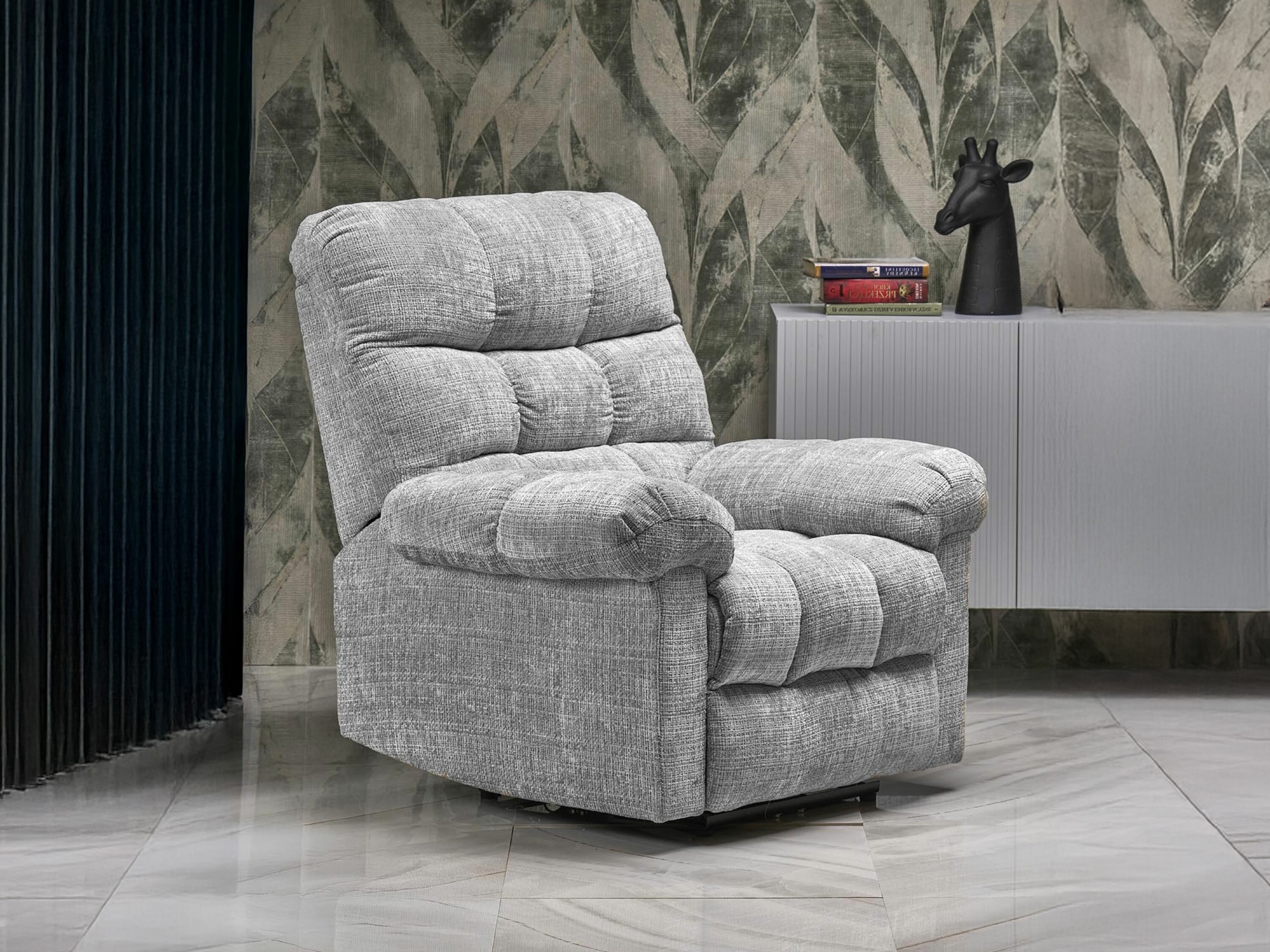Poltrona regolabile Houston 2080 (Grigio)
