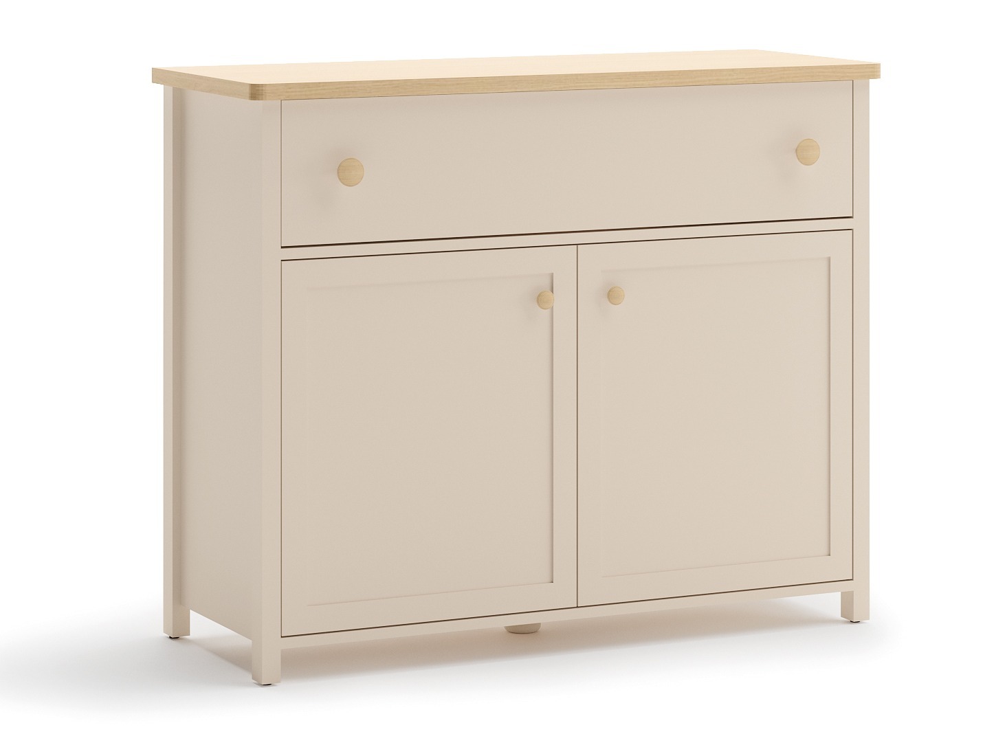 Cassettiera Romelbo 150 (Beige + Quercia)