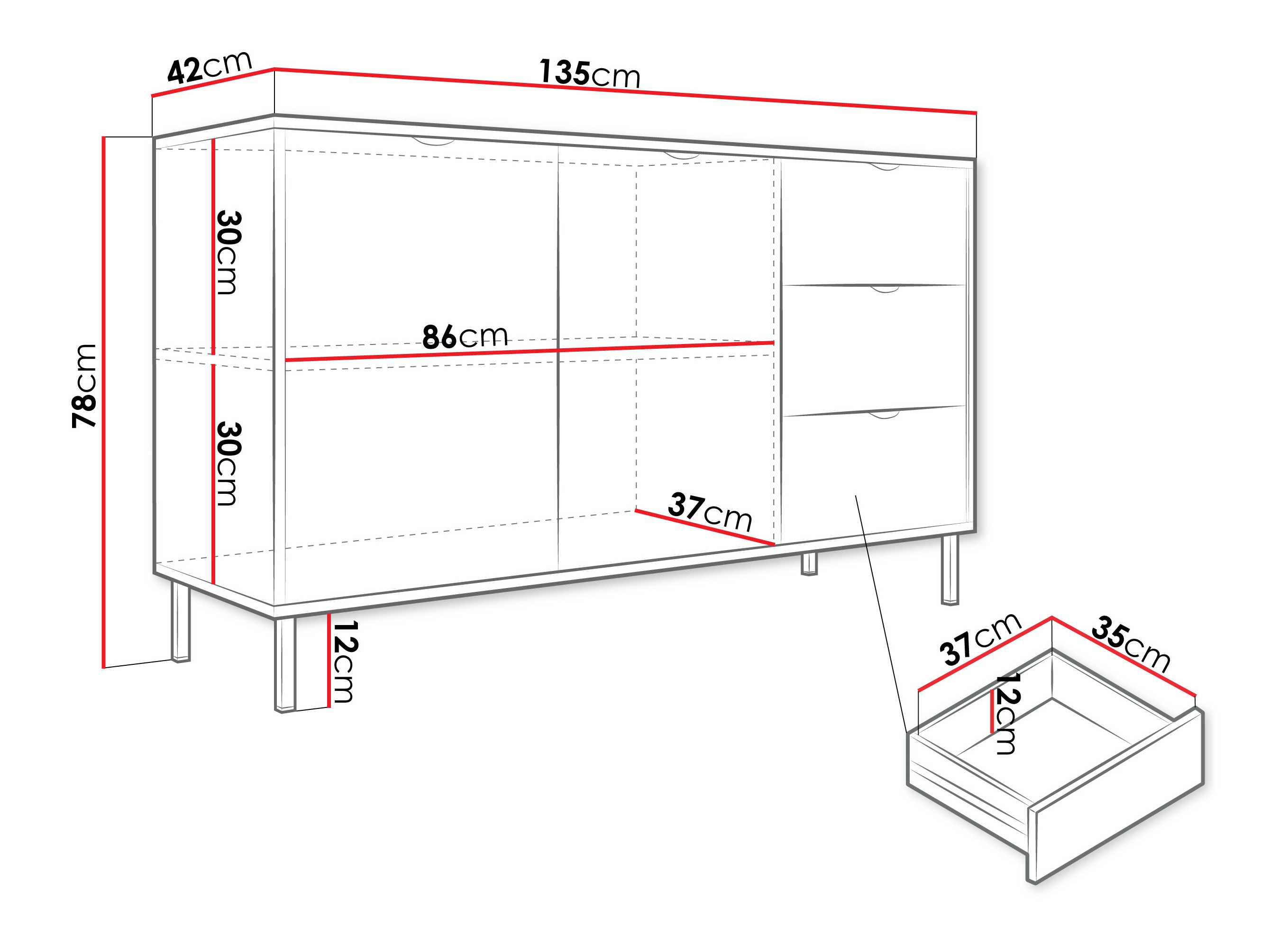 Cassettiera Comfivo Elblare I