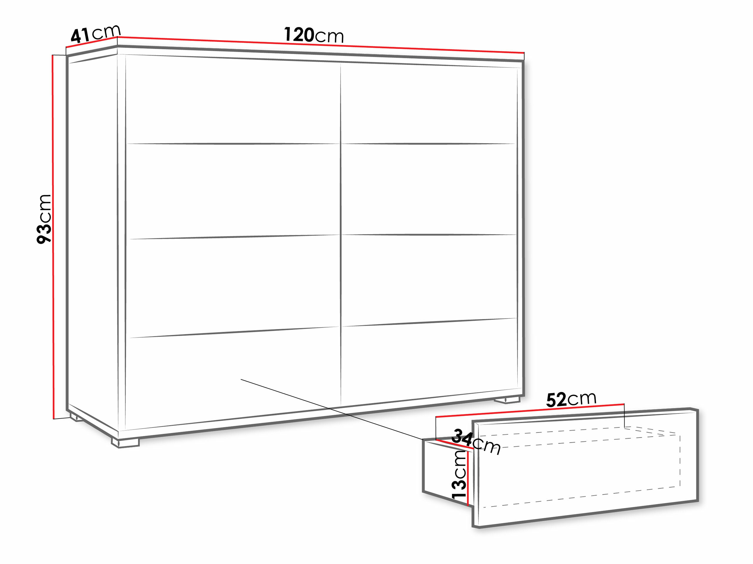 Cassettiera Comfivo Tutela III (Cachemire)