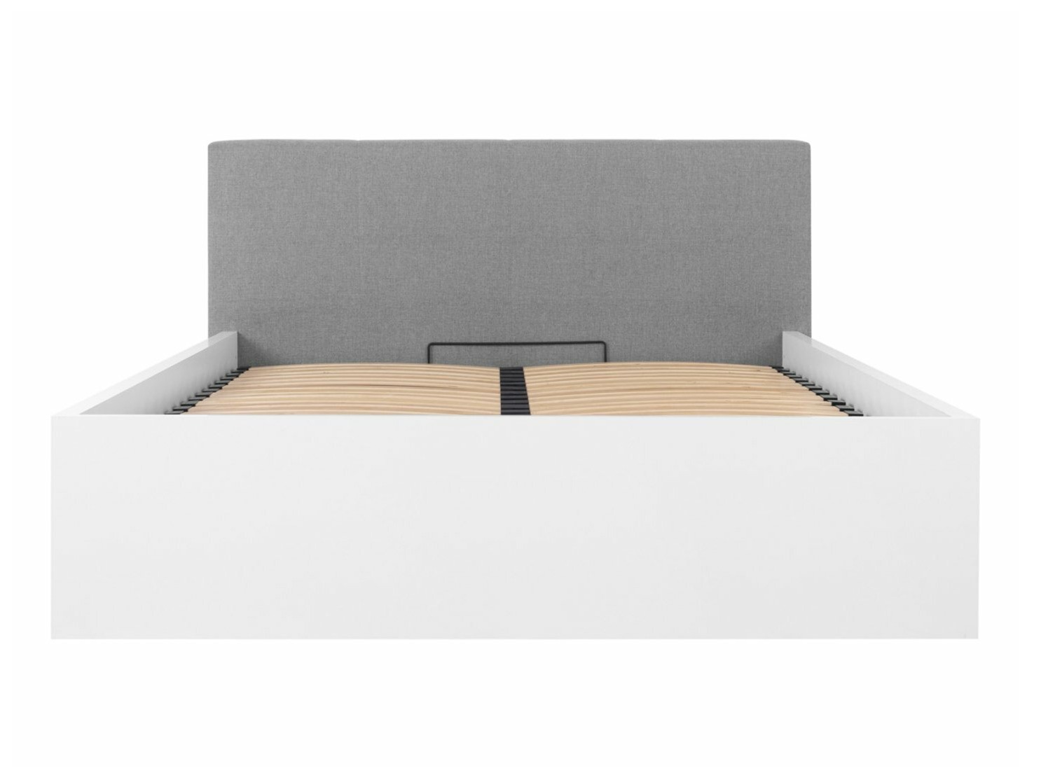Letto Livevaro 123 (Bianco lucido + Grigio)