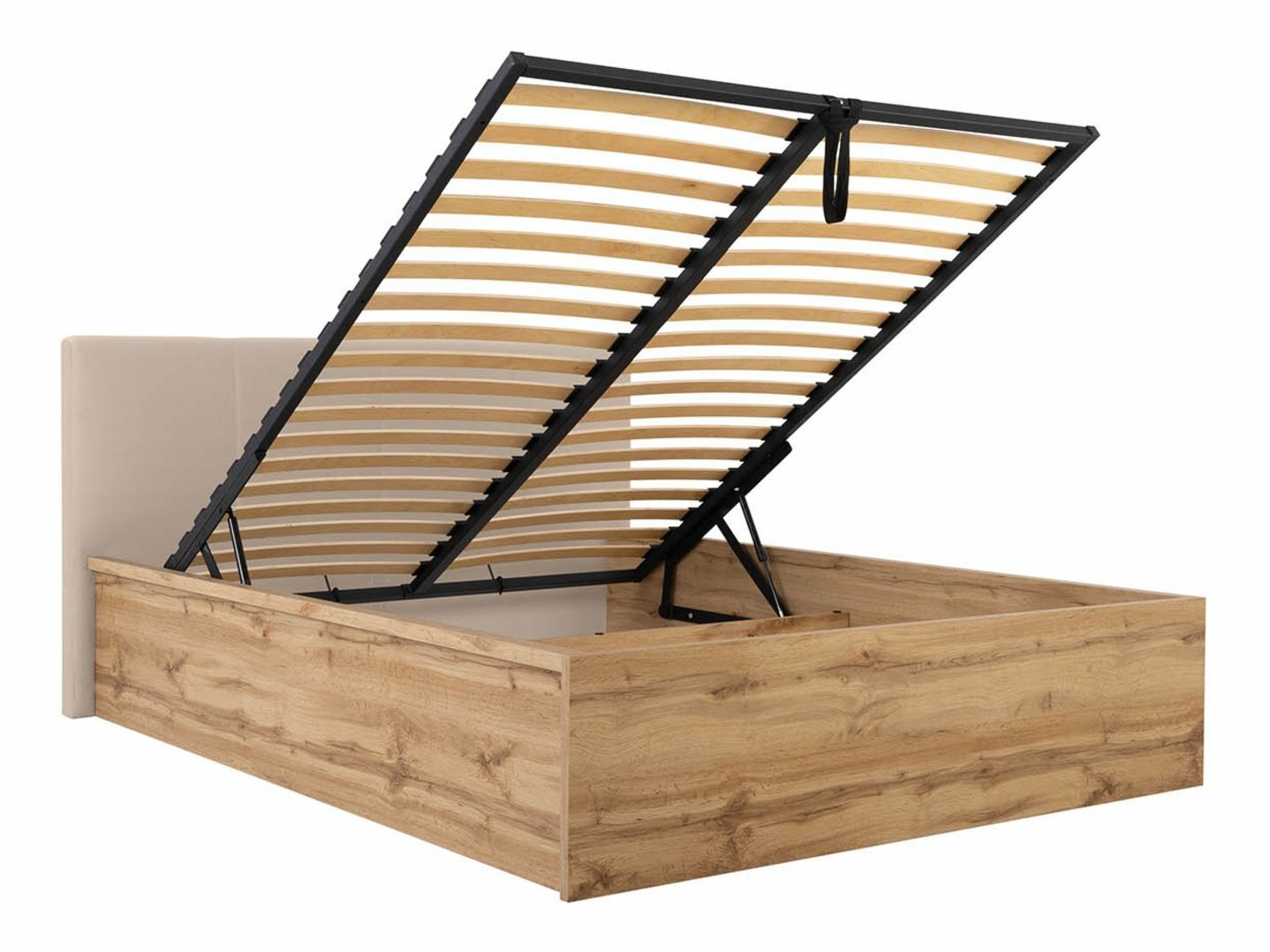 Letto Livevaro 123 (Quercia di Wotan + Beige)