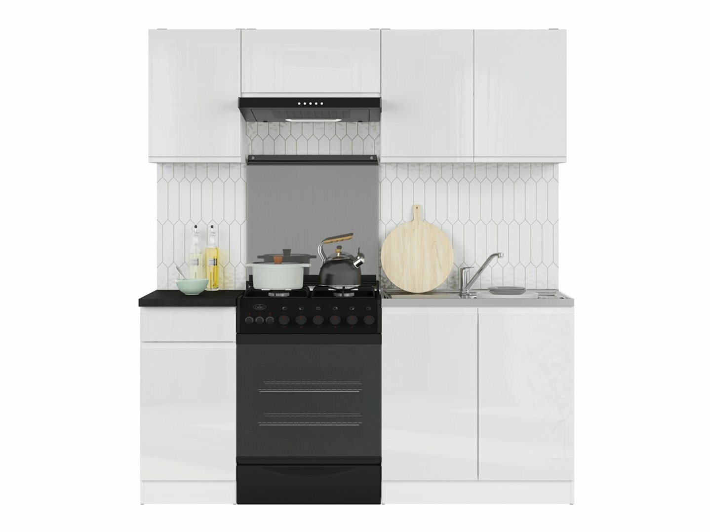 Set da cucina modulare Boston 750