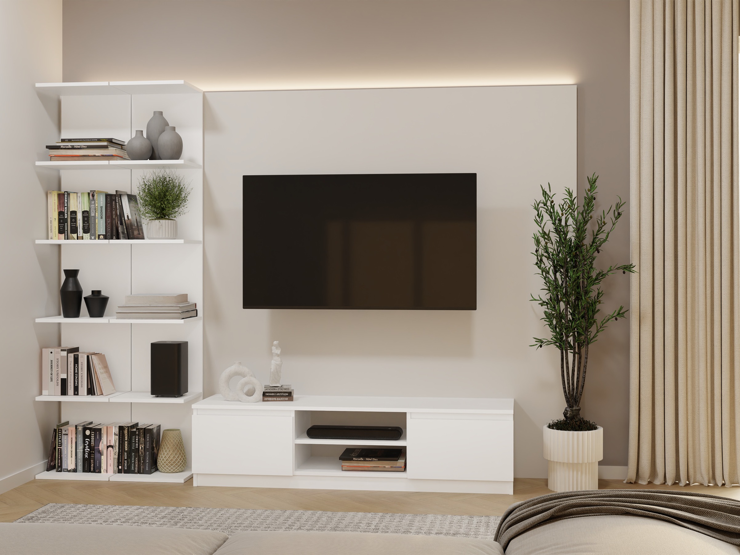 Set di mensole sospese Mandeville 333