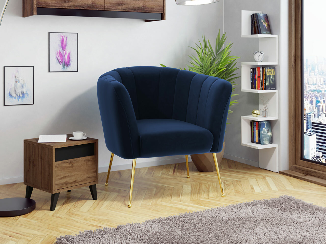 Poltrona Orem 112 (Magic Velvet 2216)
